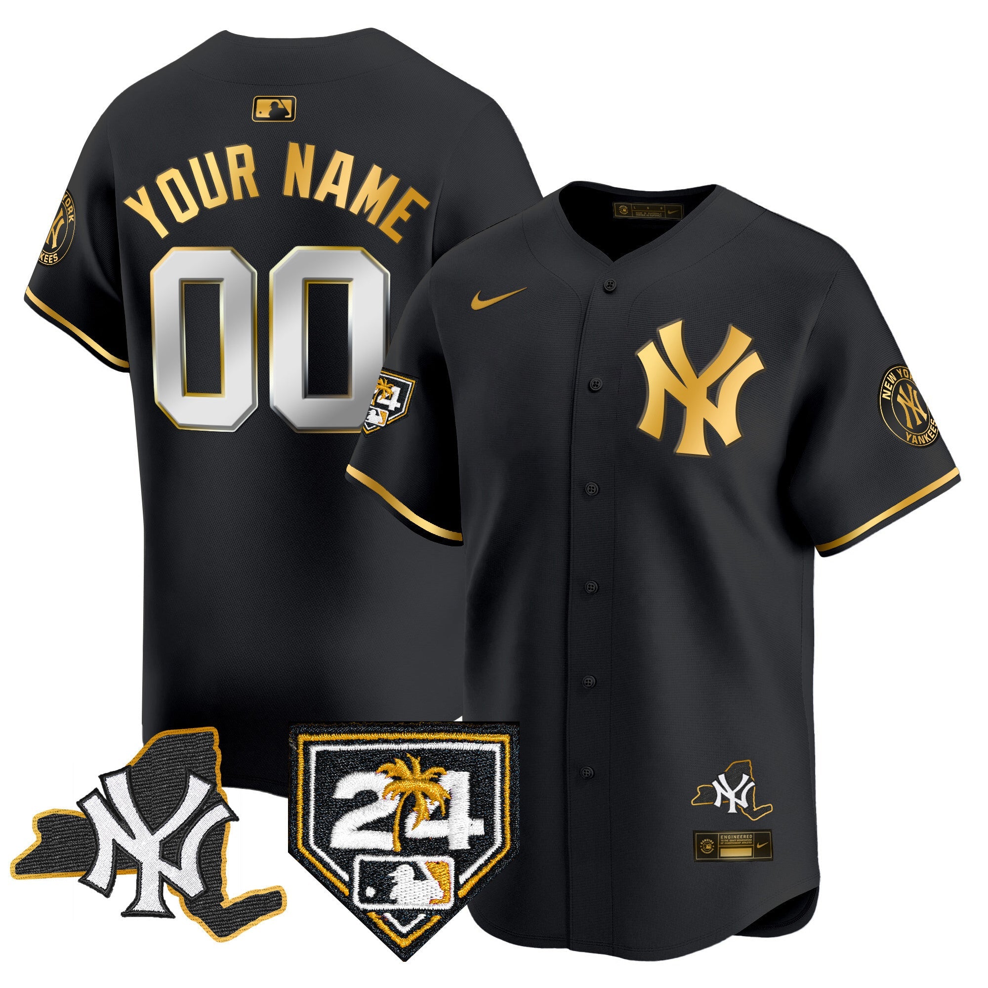 Vapor Premier Limited Custom Jersey – New York Patch