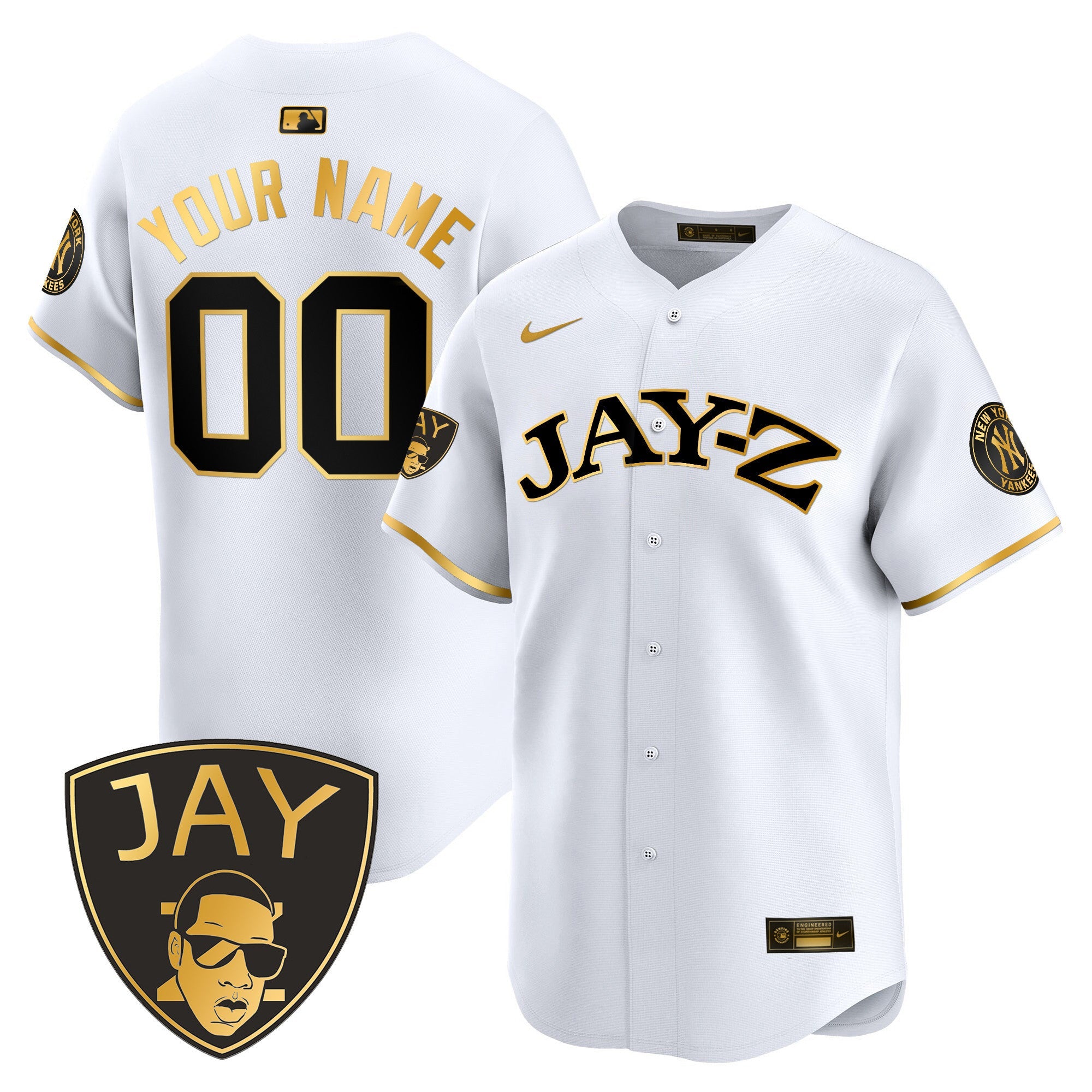 Jay-Z Vapor Premier Limited Custom Jersey