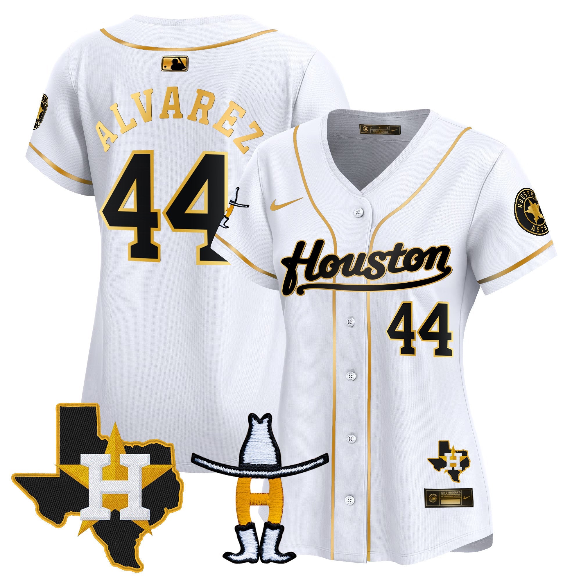 Women’s Houston Houston Rodeo Patch Vapor Premier Limited Jersey