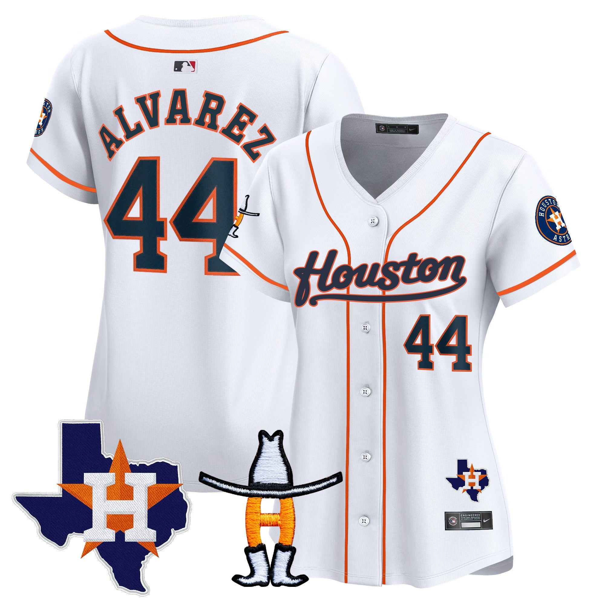 Women’s Houston Houston Rodeo Patch Vapor Premier Limited Jersey