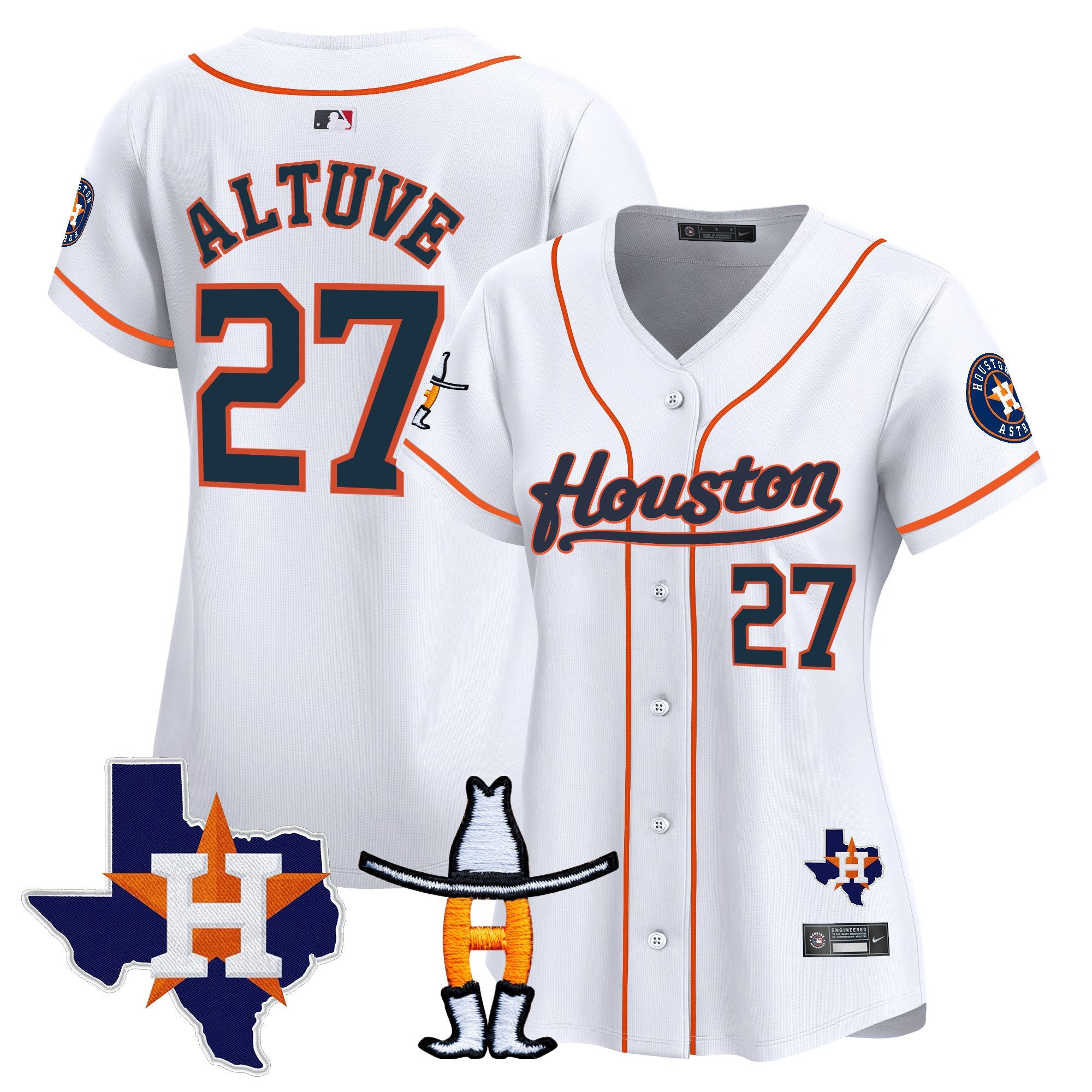 Women’s Houston Houston Rodeo Patch Vapor Premier Limited Jersey