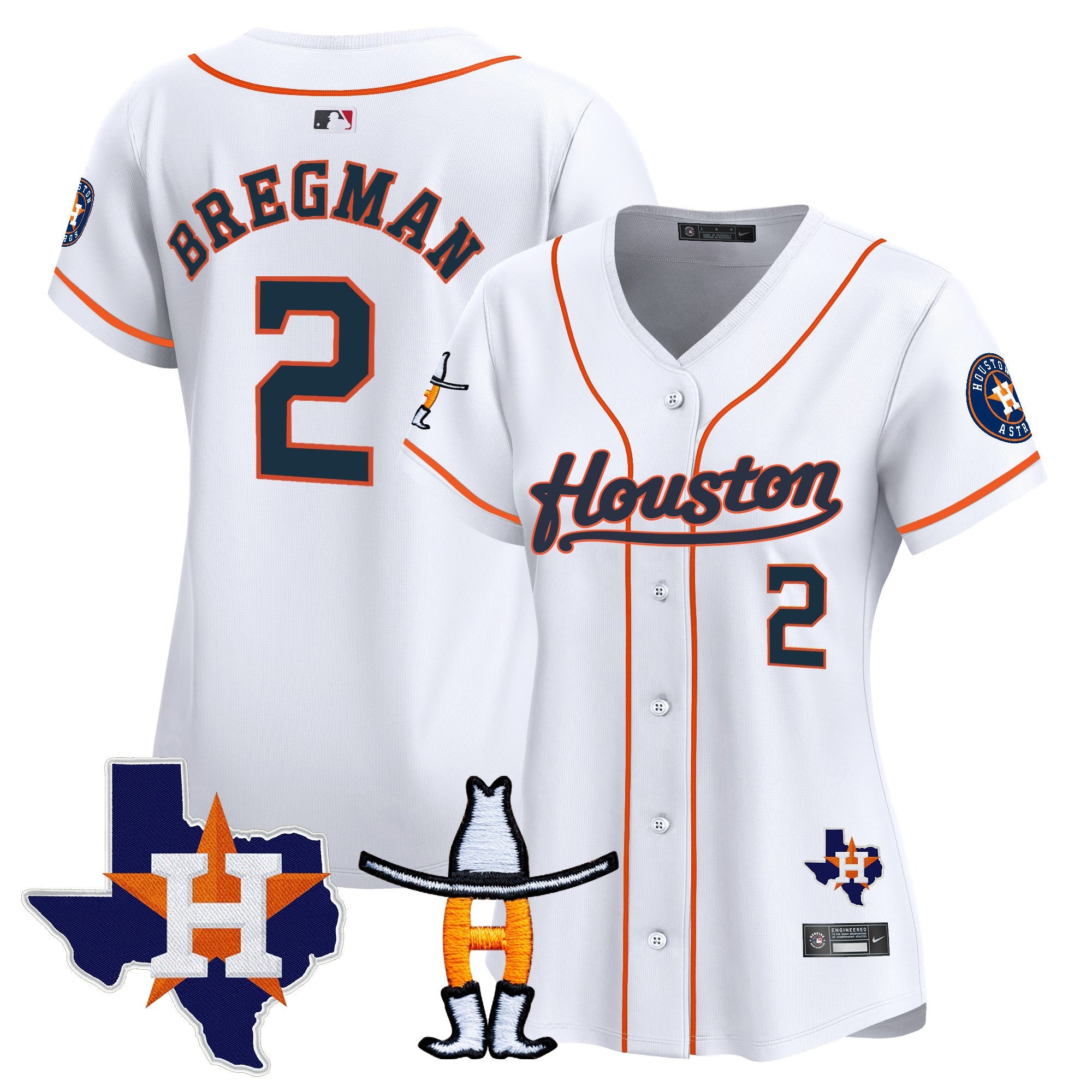 Women’s Houston Houston Rodeo Patch Vapor Premier Limited Jersey