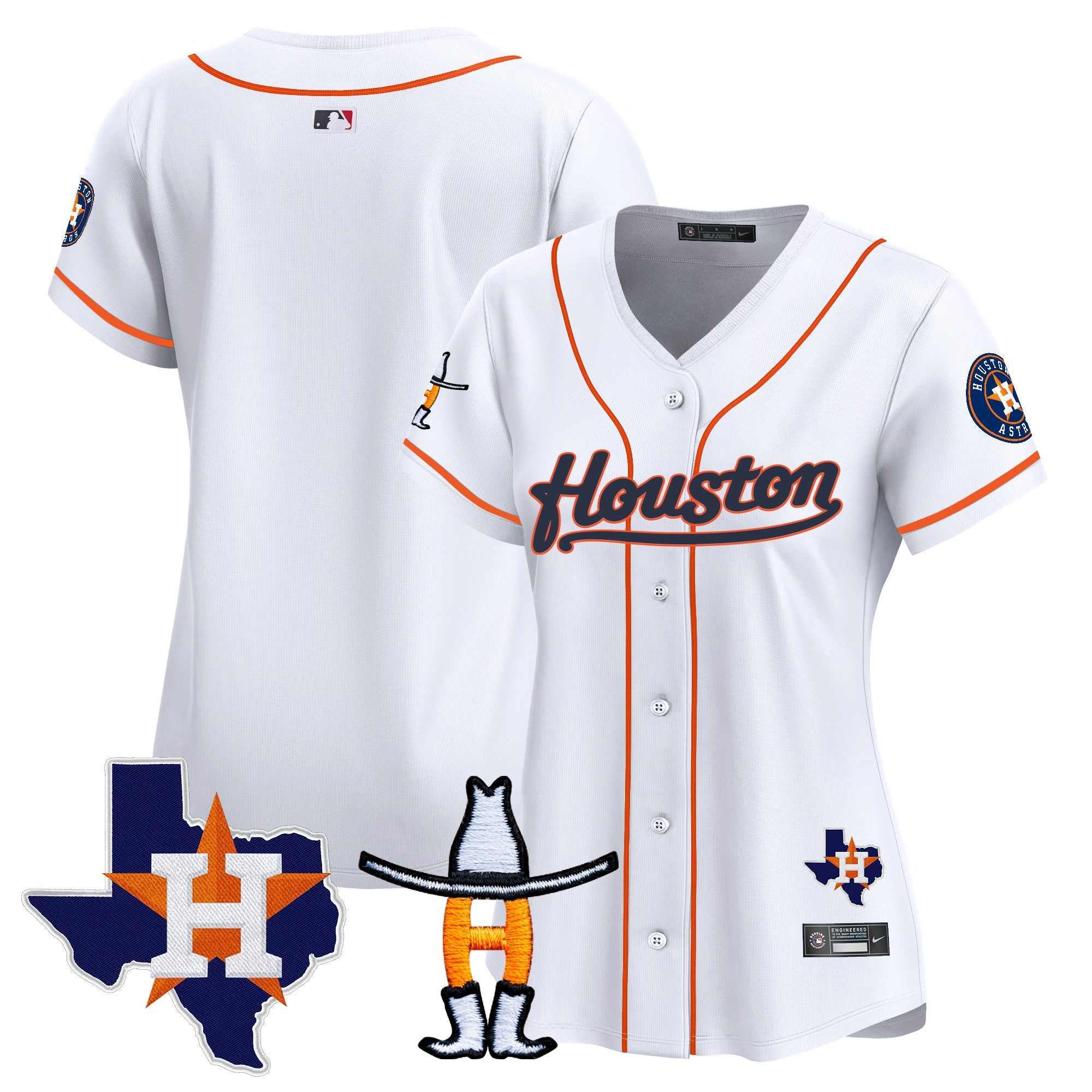 Women’s Houston Houston Rodeo Patch Vapor Premier Limited Jersey