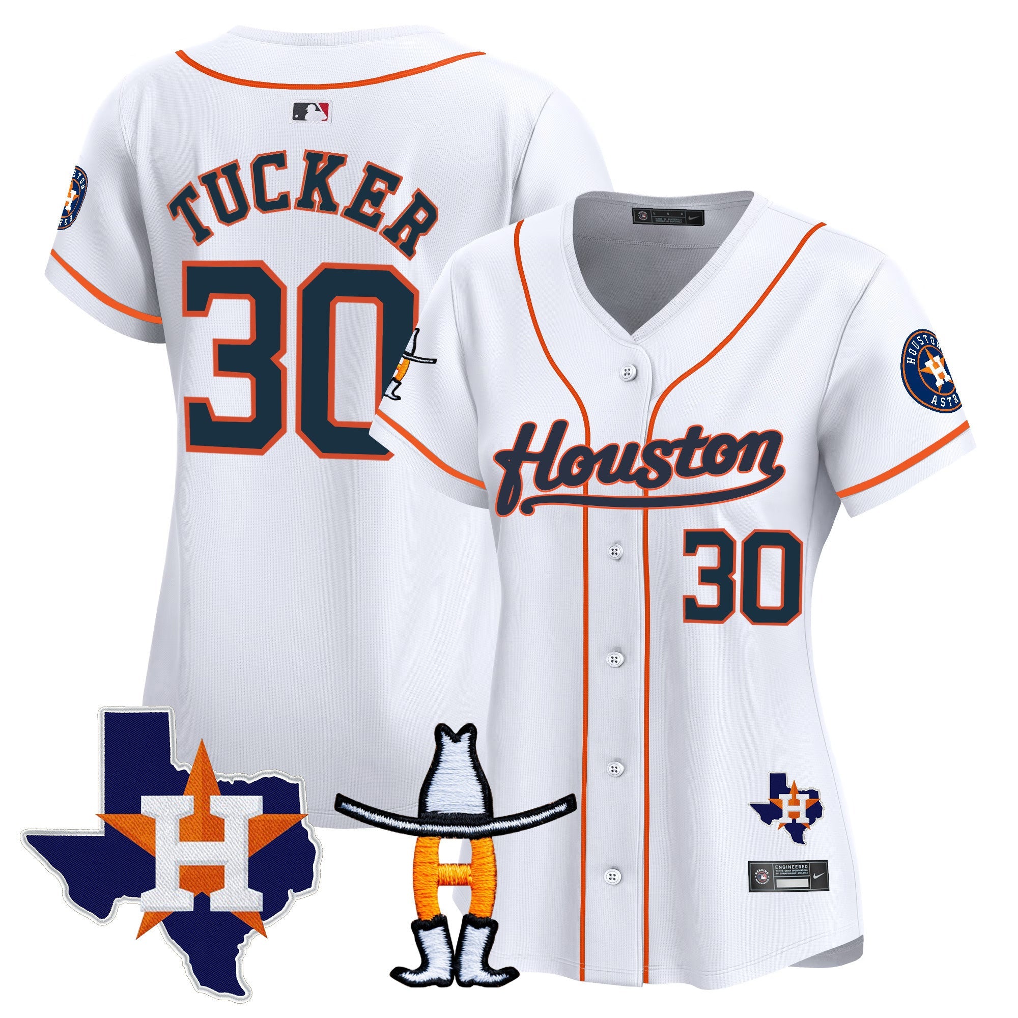 Women’s Houston Houston Rodeo Patch Vapor Premier Limited Jersey