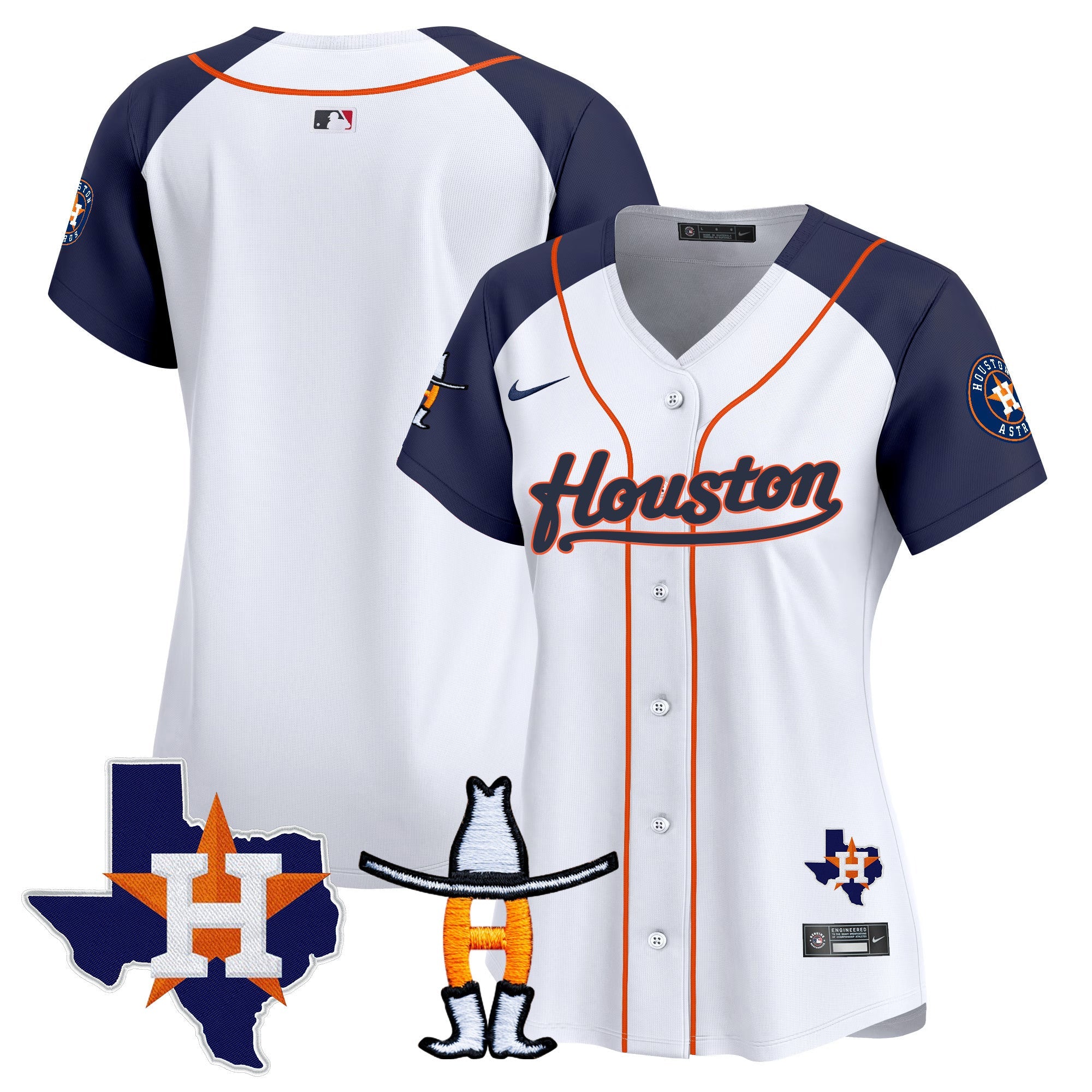 Women’s Houston Houston Rodeo Patch Vapor Premier Limited Jersey
