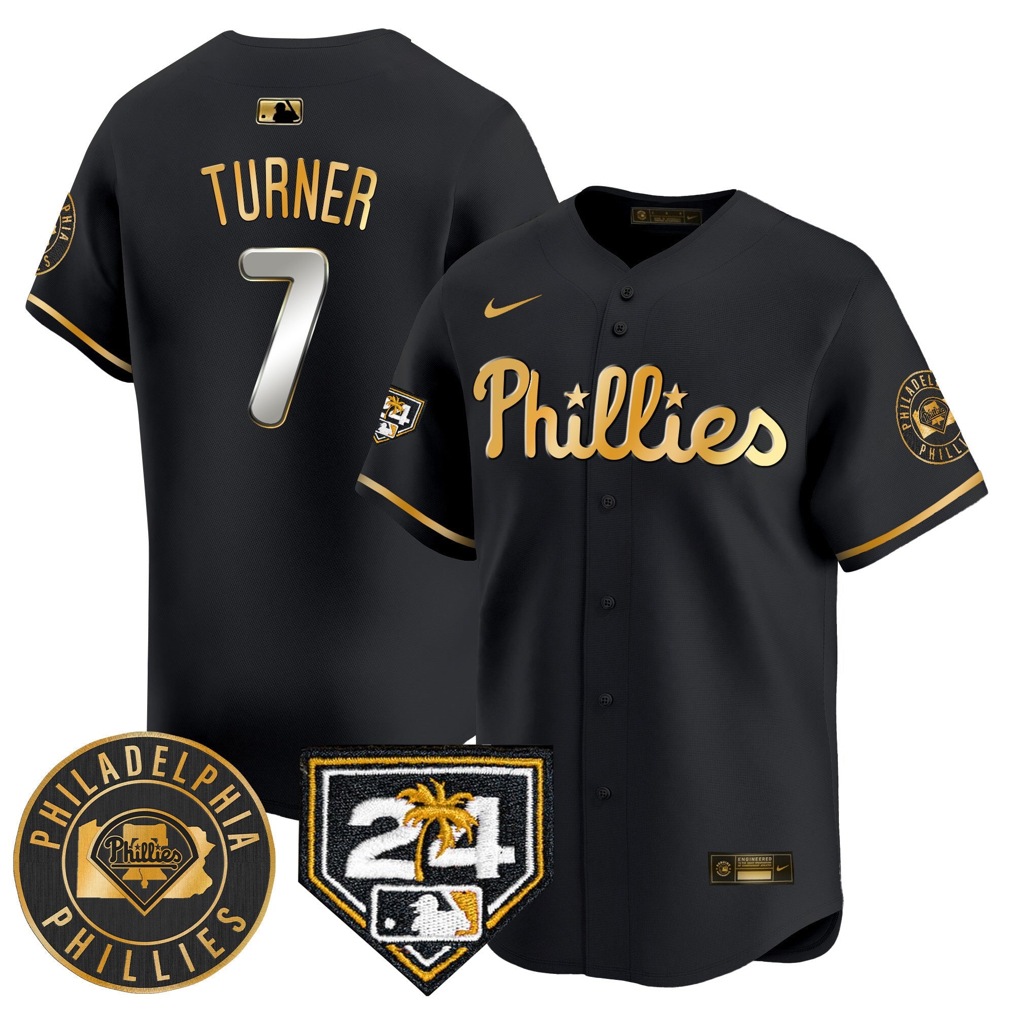 Men’s 2024 Spring Training Patch Vapor Premier Limited Jersey V2