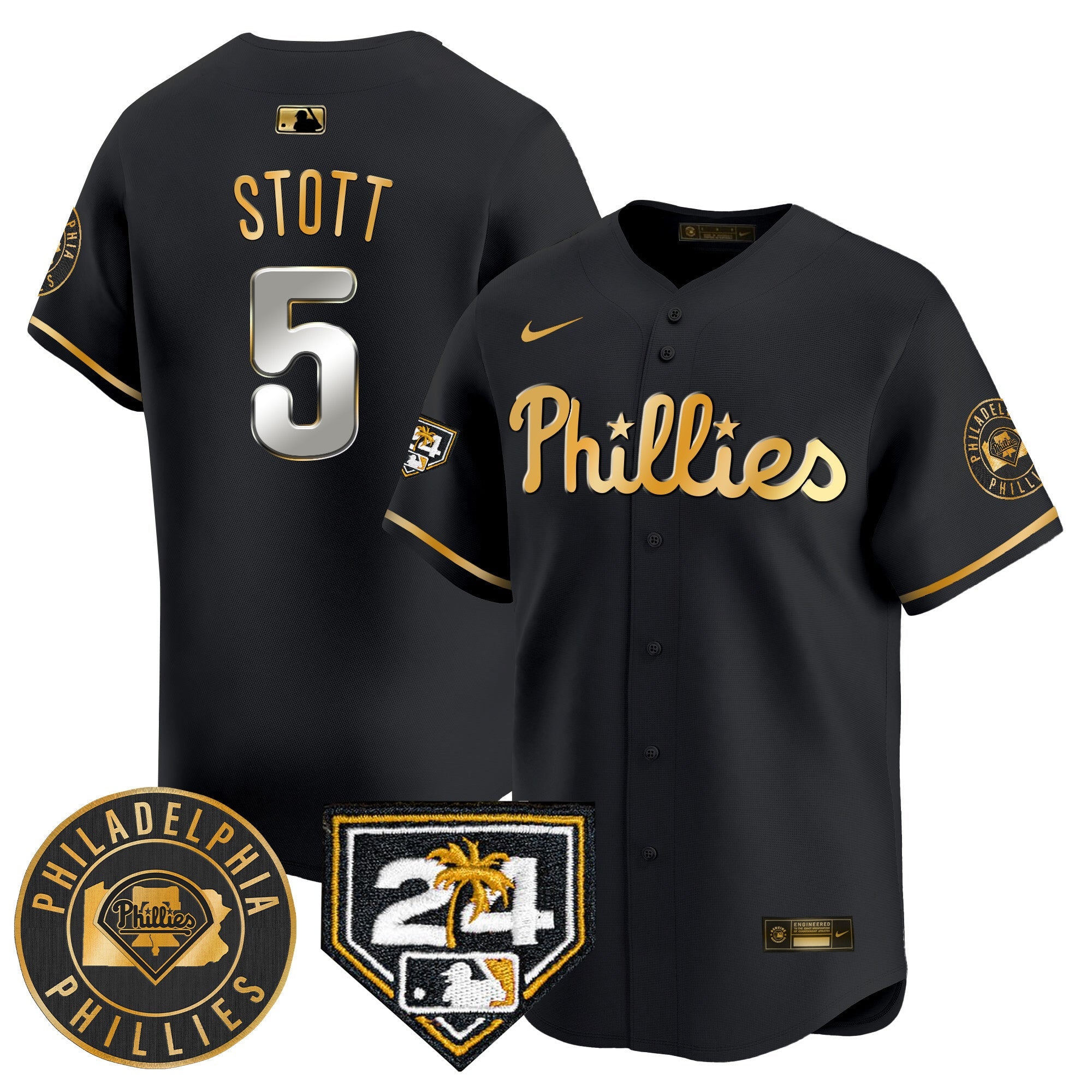 Men’s 2024 Spring Training Patch Vapor Premier Limited Jersey V2