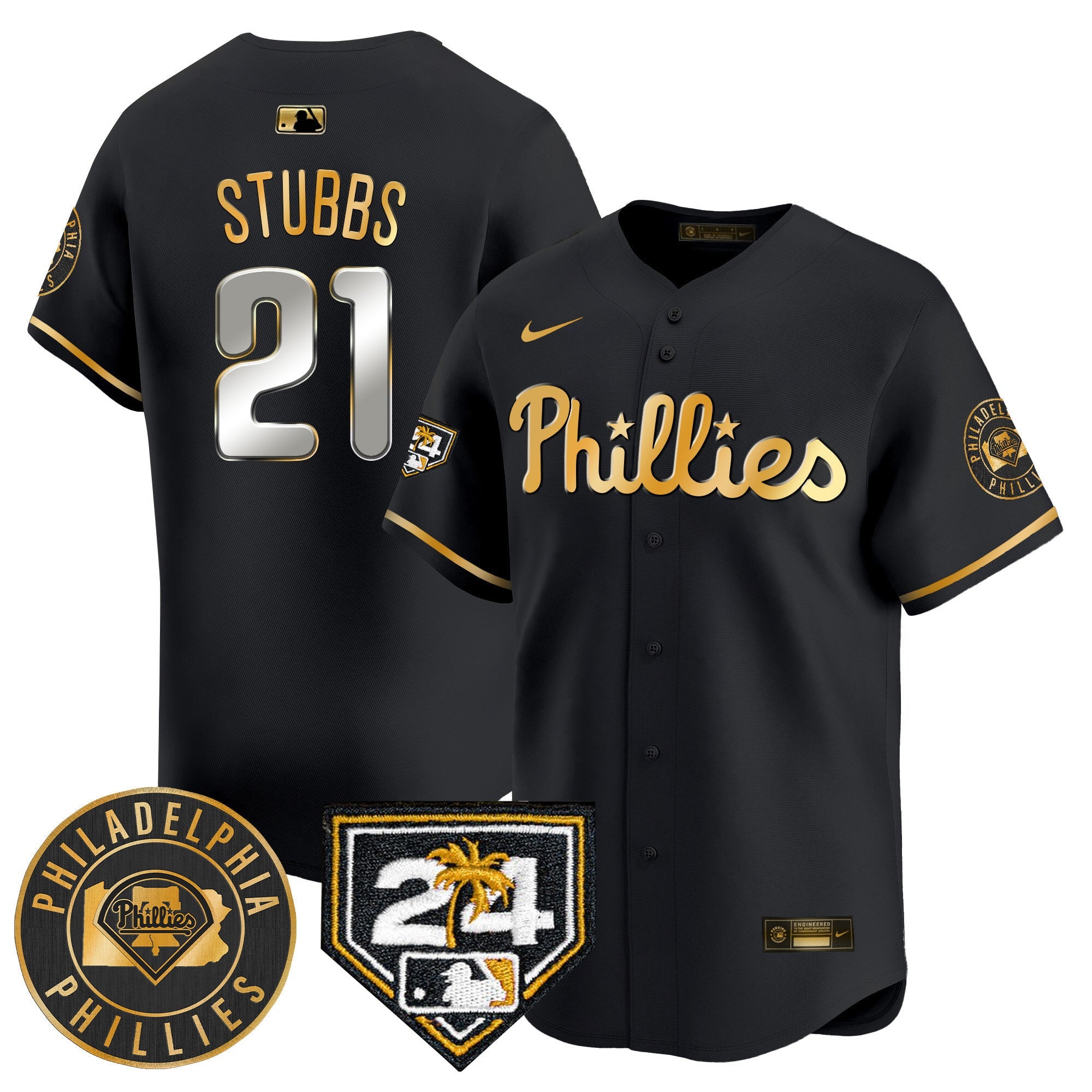 Men’s 2024 Spring Training Patch Vapor Premier Limited Jersey V2