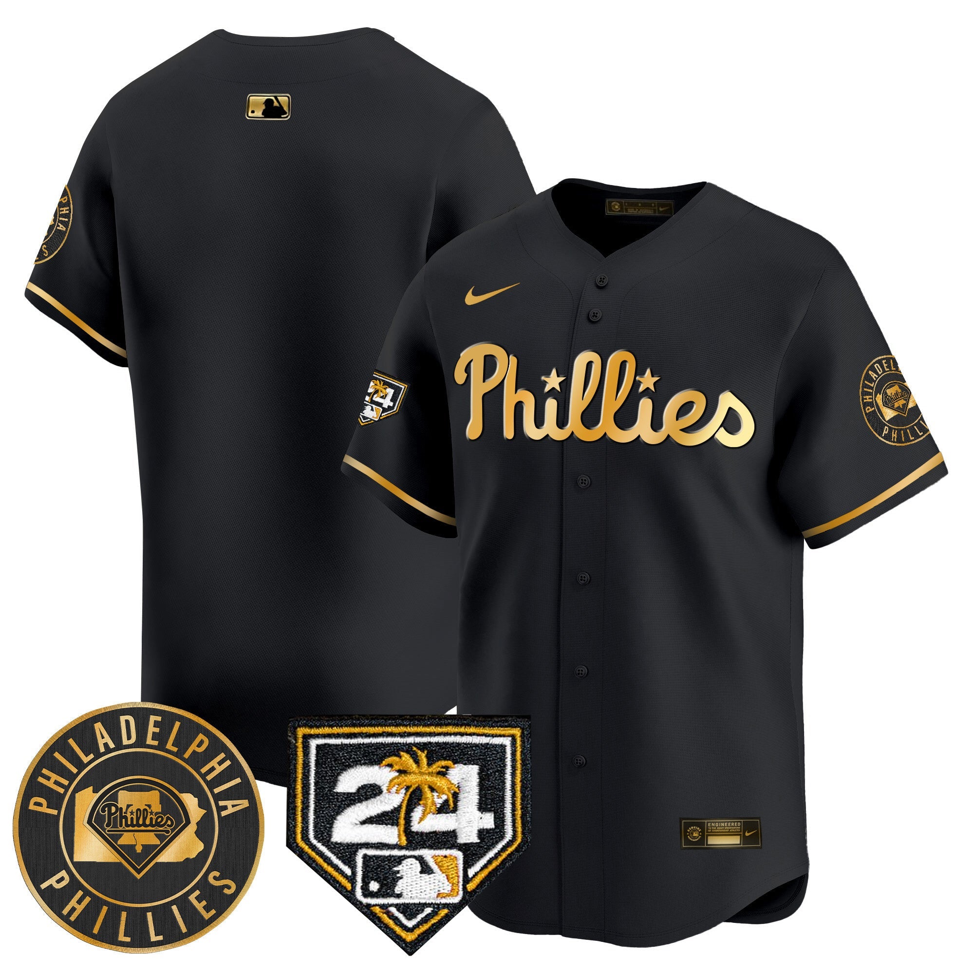 Men’s 2024 Spring Training Patch Vapor Premier Limited Jersey V2