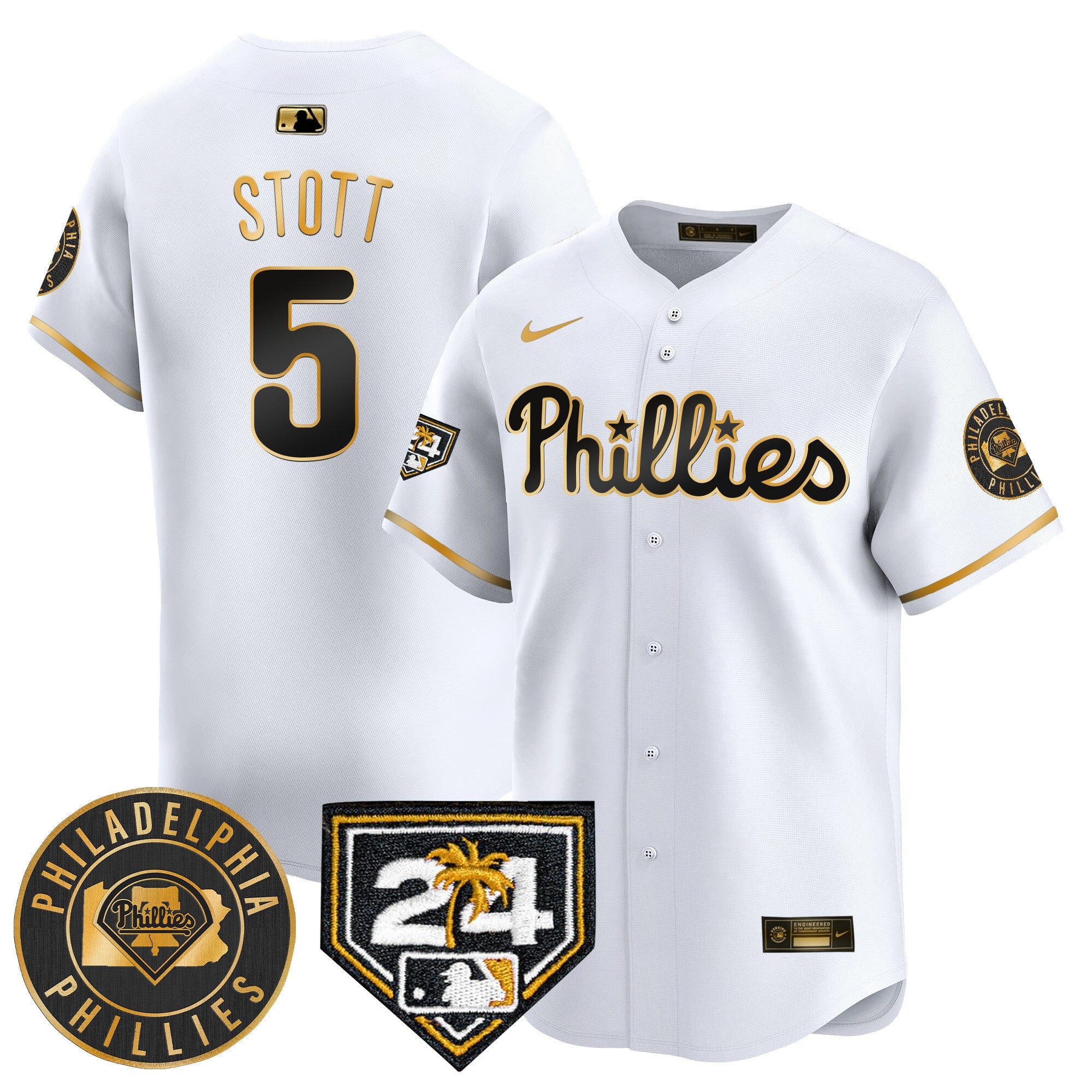 Men’s 2024 Spring Training Patch Vapor Premier Limited Jersey V2