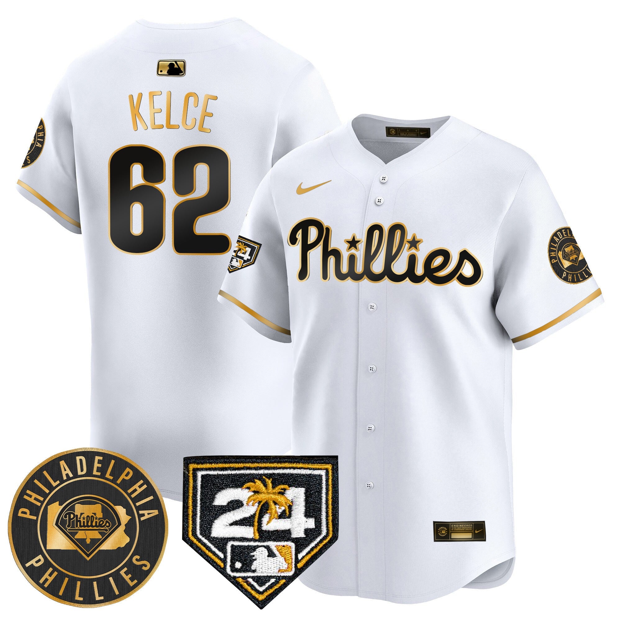 Men’s 2024 Spring Training Patch Vapor Premier Limited Jersey V2