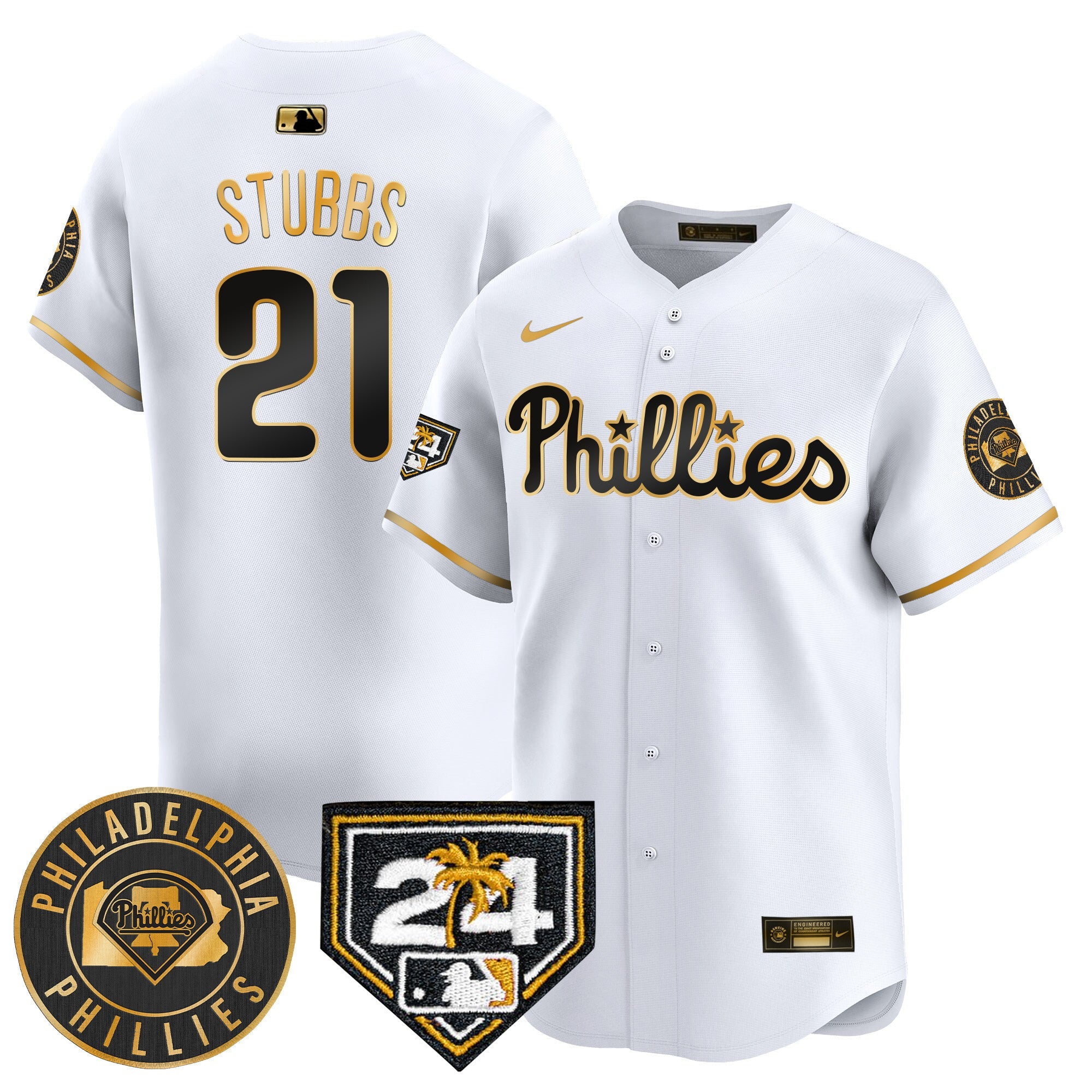 Men’s 2024 Spring Training Patch Vapor Premier Limited Jersey V2