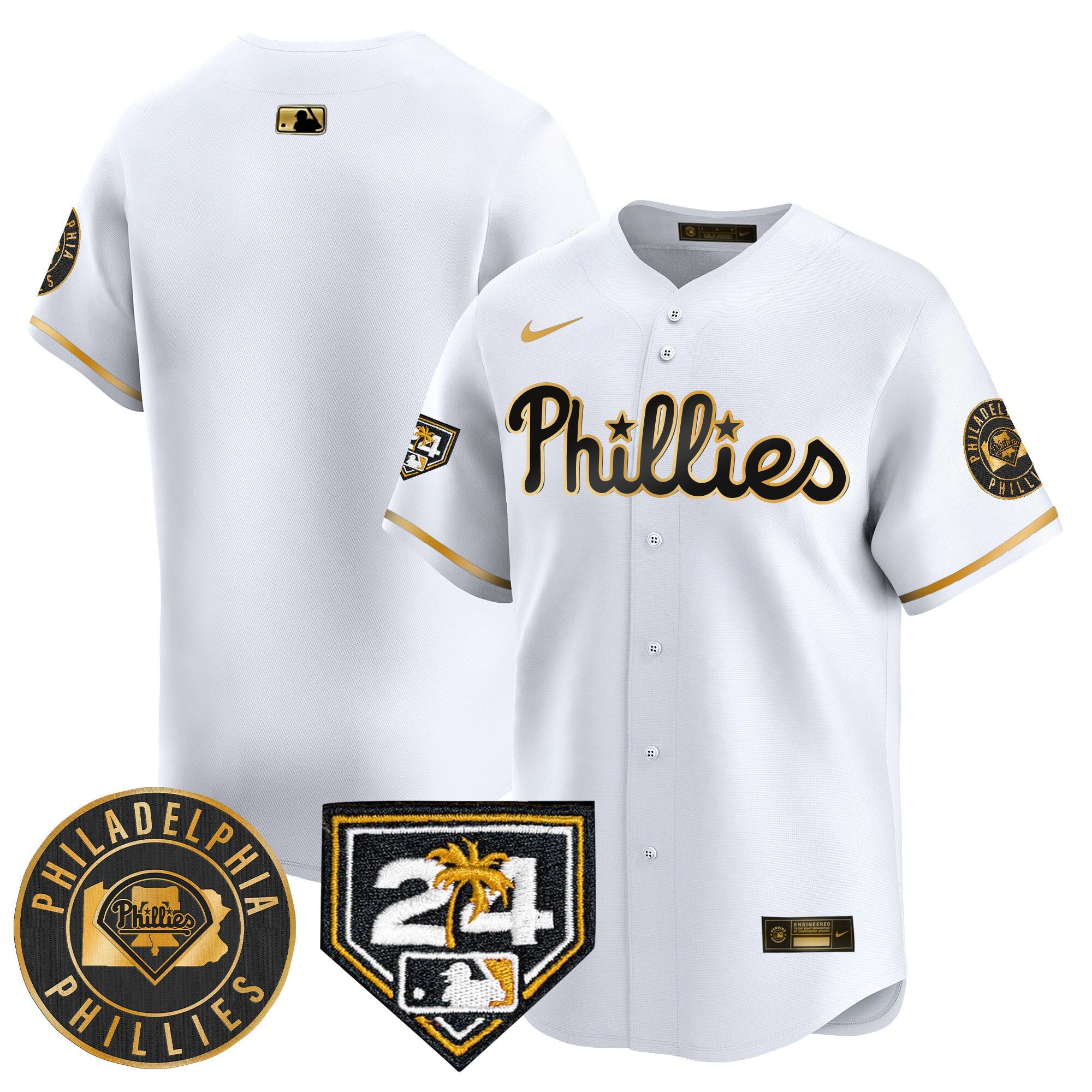Men’s 2024 Spring Training Patch Vapor Premier Limited Jersey V2