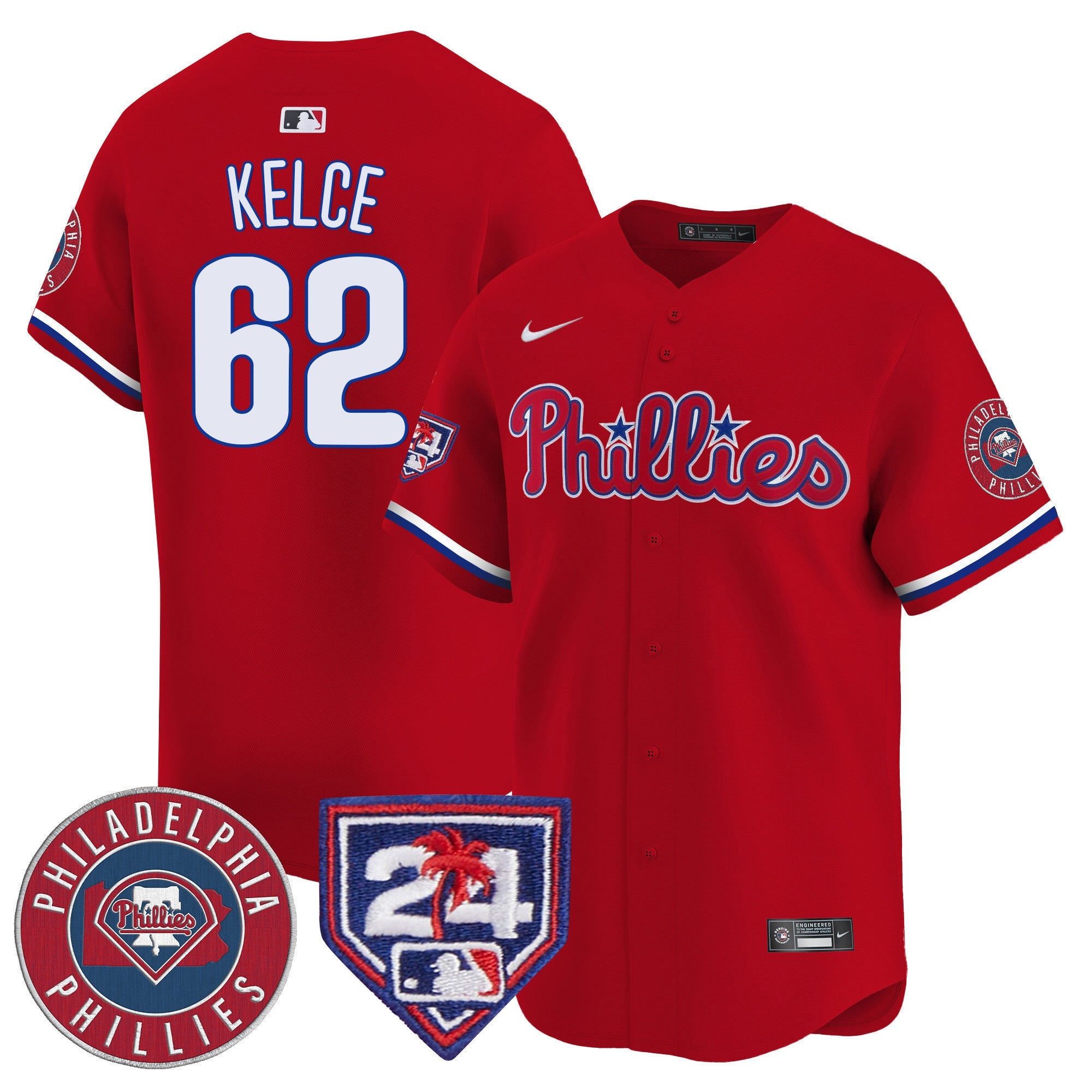 Men’s 2024 Spring Training Patch Vapor Premier Limited Jersey V2