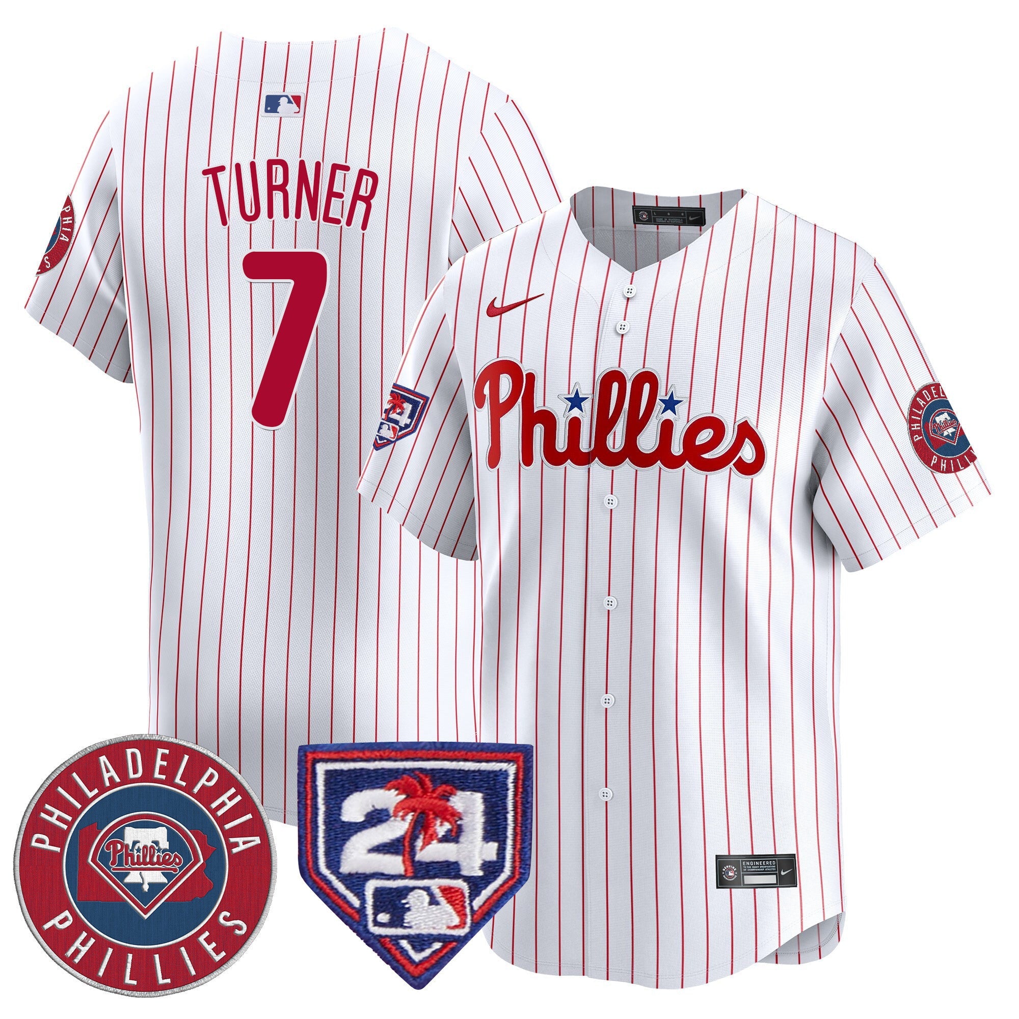 Men’s 2024 Spring Training Patch Vapor Premier Limited Jersey V2