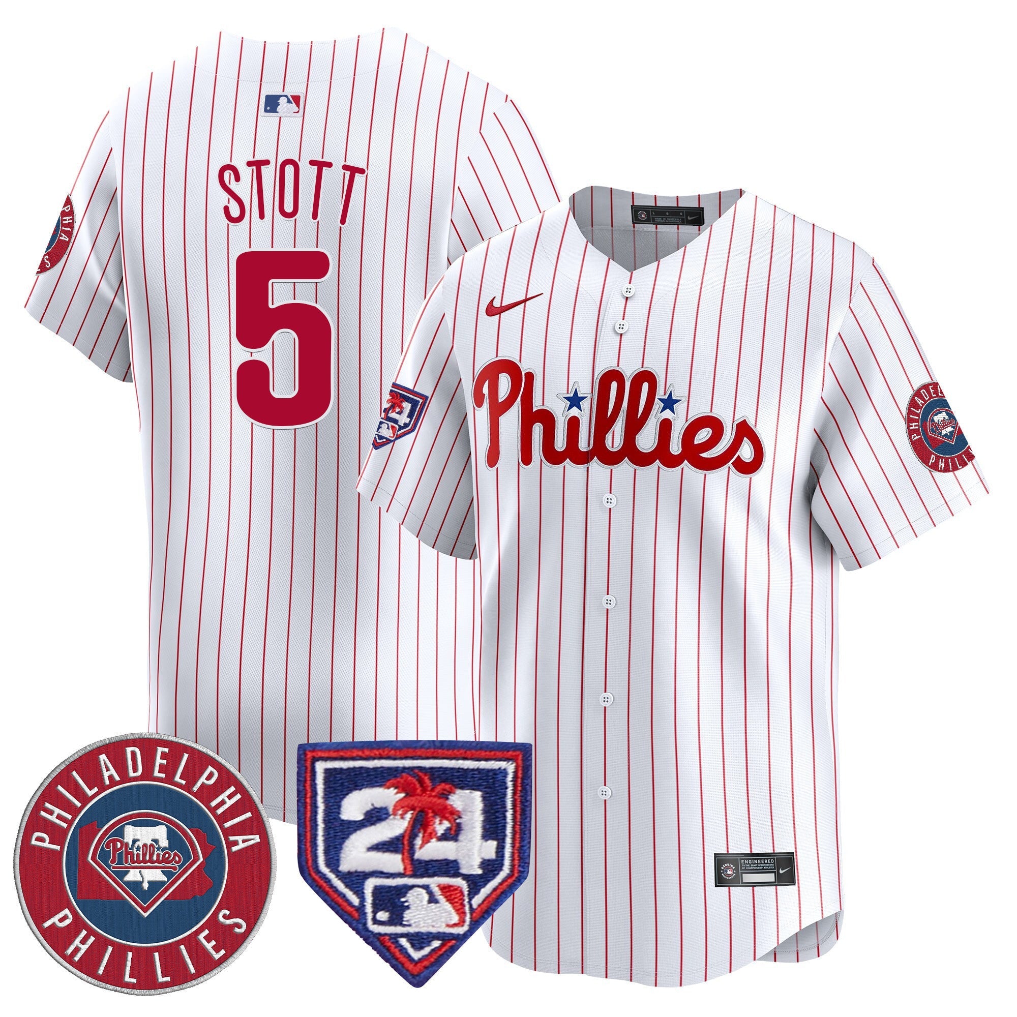 Men’s 2024 Spring Training Patch Vapor Premier Limited Jersey V2