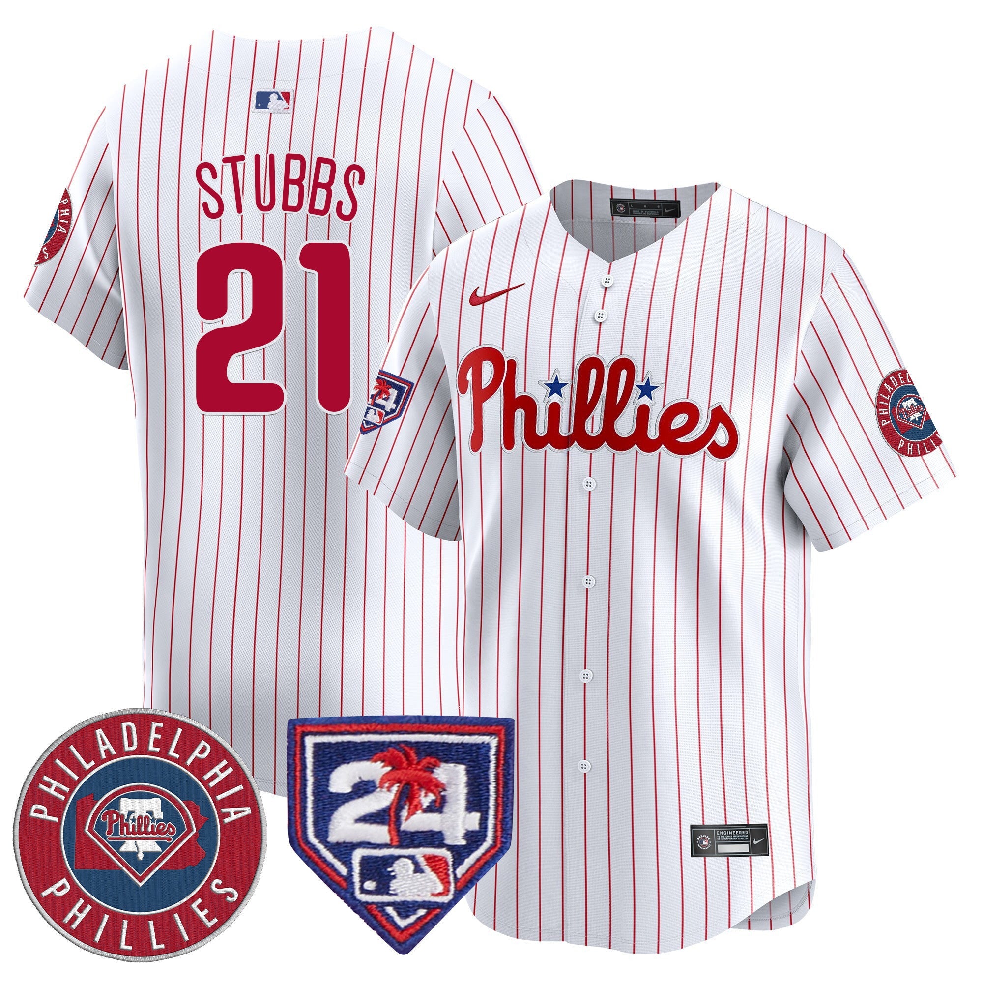 Men’s 2024 Spring Training Patch Vapor Premier Limited Jersey V2