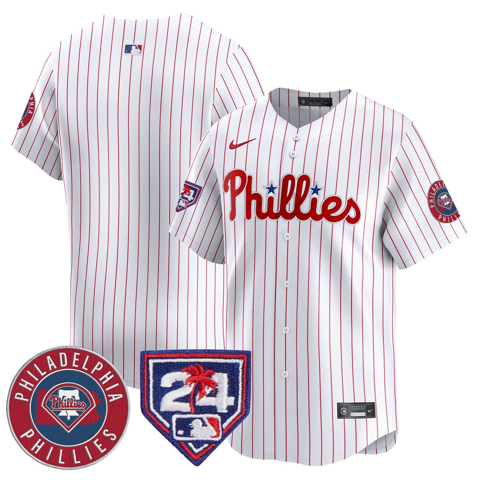 Men’s 2024 Spring Training Patch Vapor Premier Limited Jersey V2