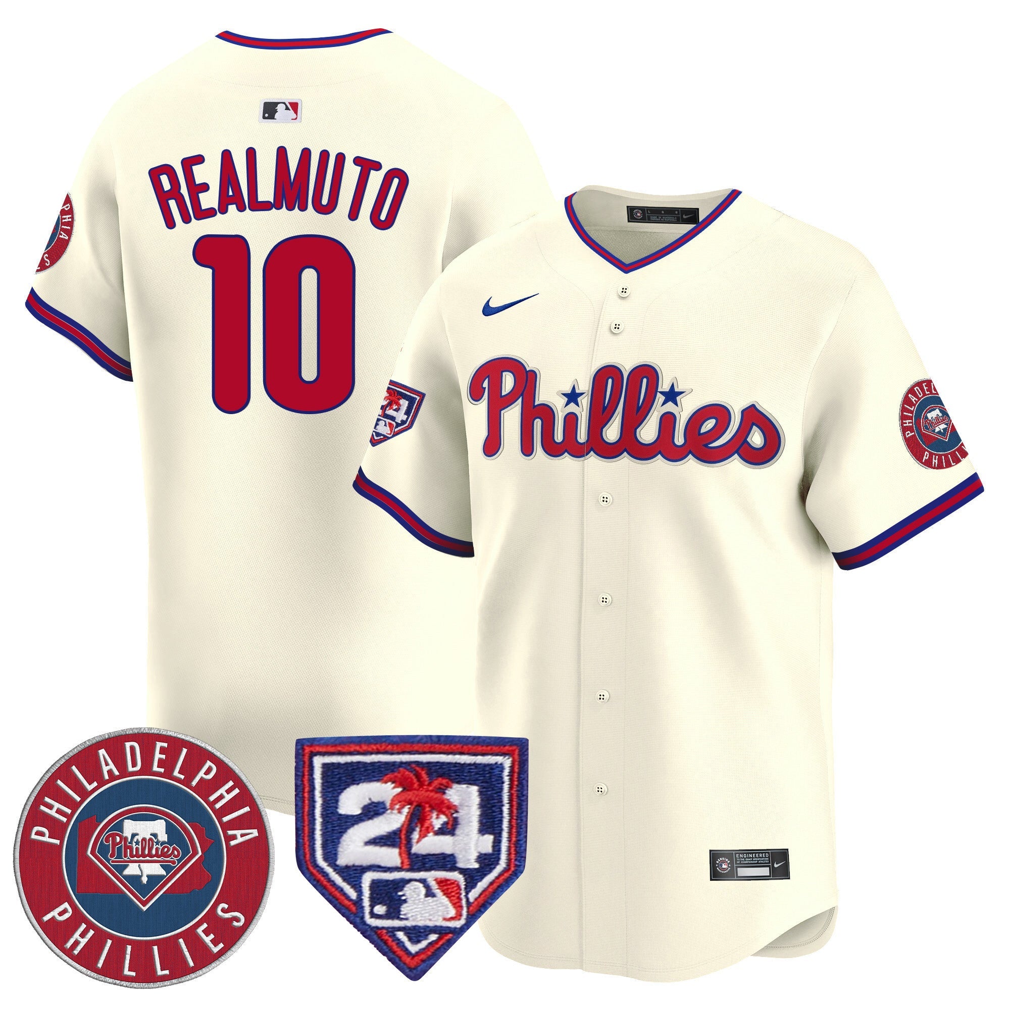Men’s 2024 Spring Training Patch Vapor Premier Limited Jersey V2