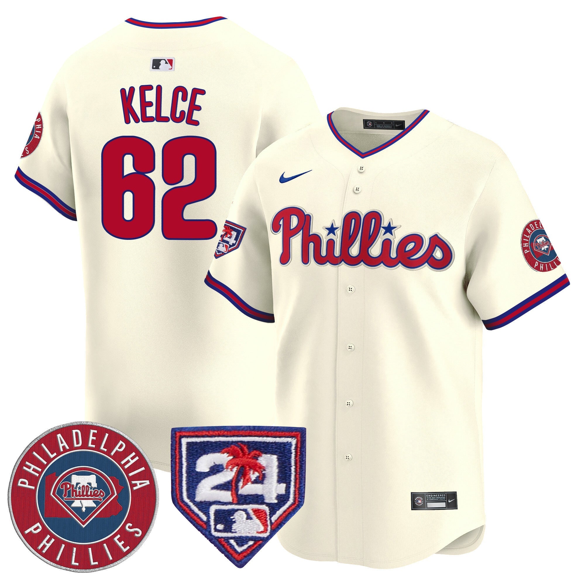 Men’s 2024 Spring Training Patch Vapor Premier Limited Jersey V2