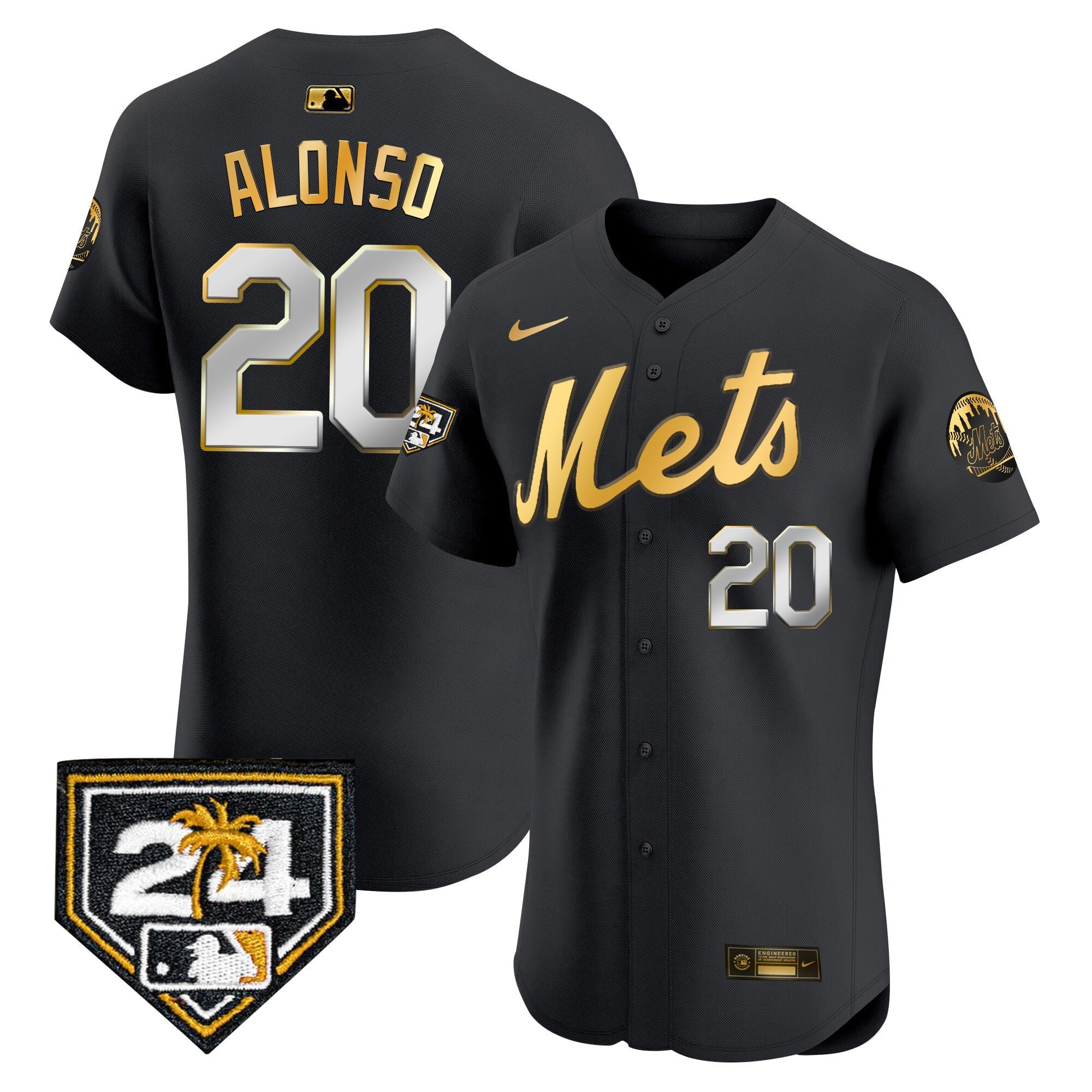 Men’s New York 2024 Spring Training Vapor Premier Elite Jersey V2