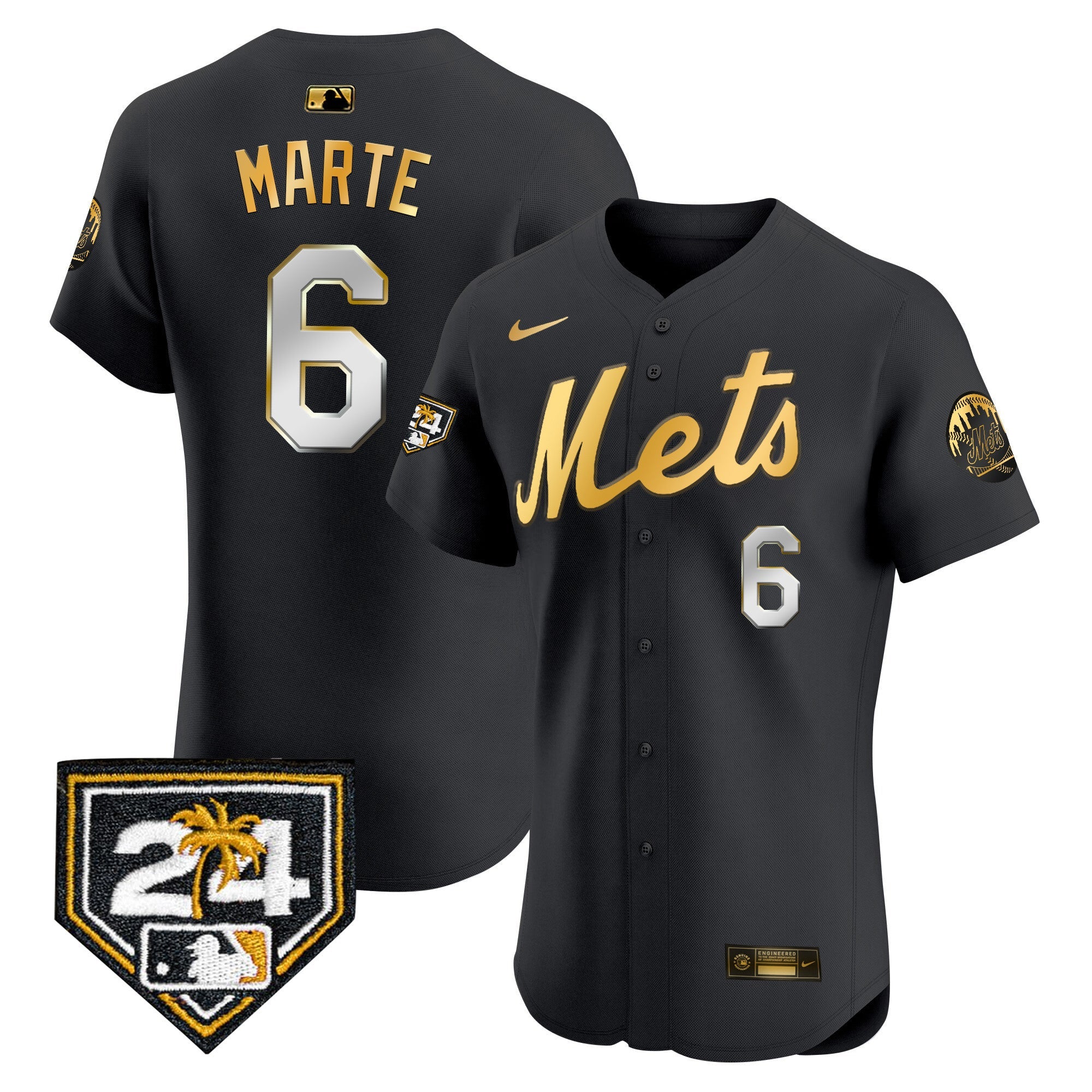 Men’s New York 2024 Spring Training Vapor Premier Elite Jersey V2