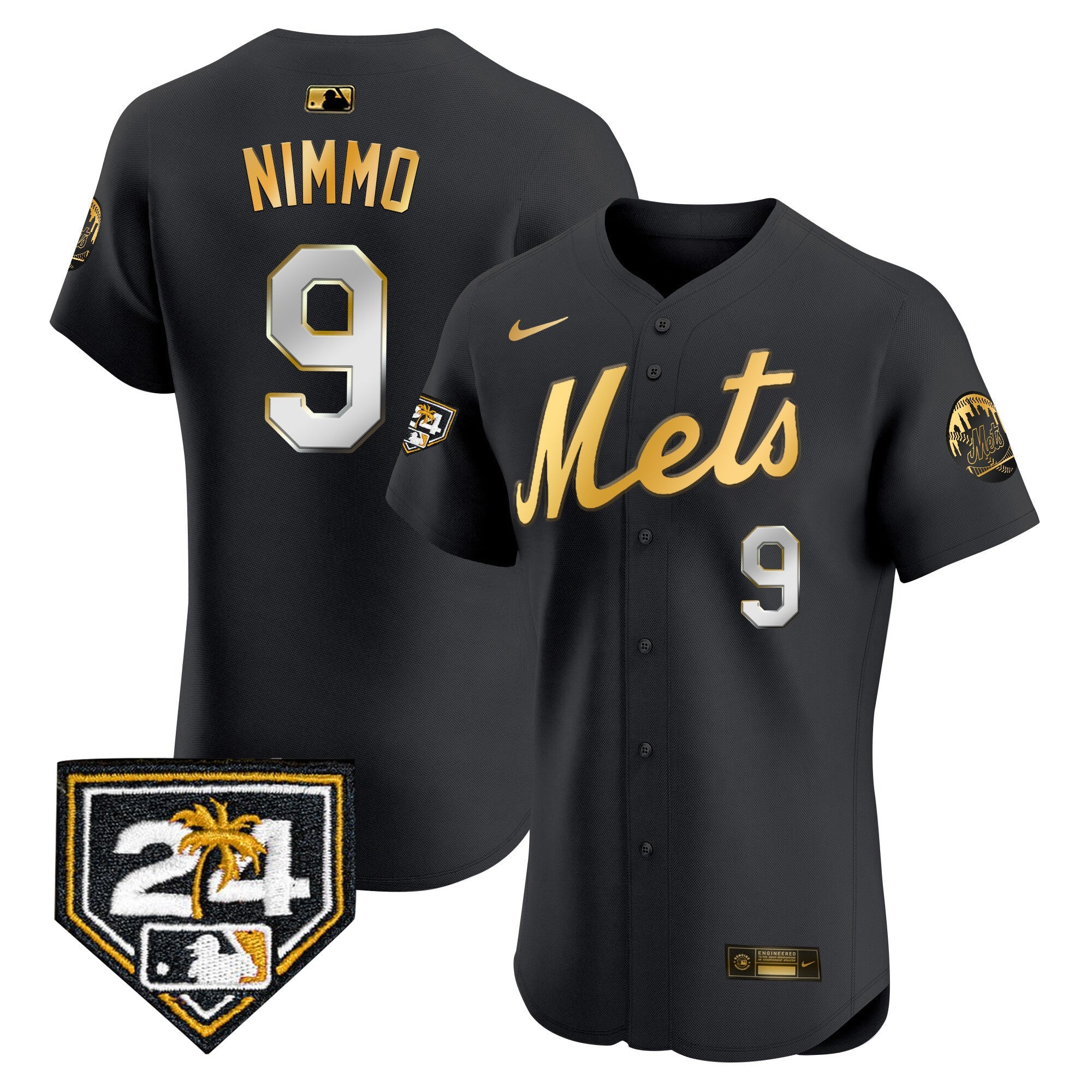 Men’s New York 2024 Spring Training Vapor Premier Elite Jersey V2