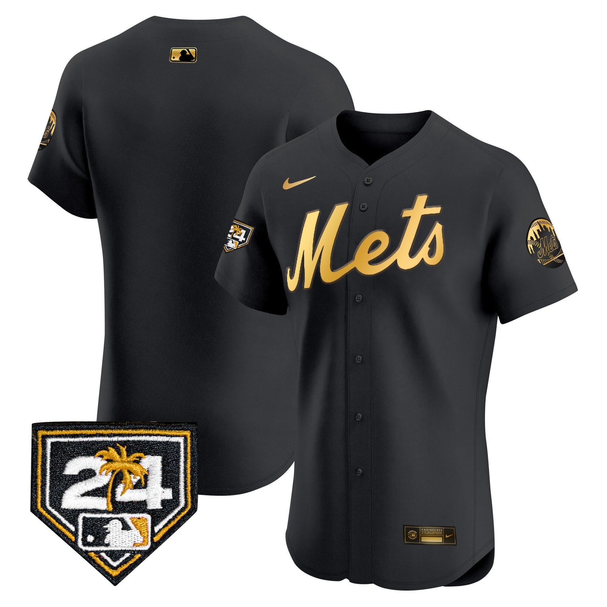 Men’s New York 2024 Spring Training Vapor Premier Elite Jersey V2