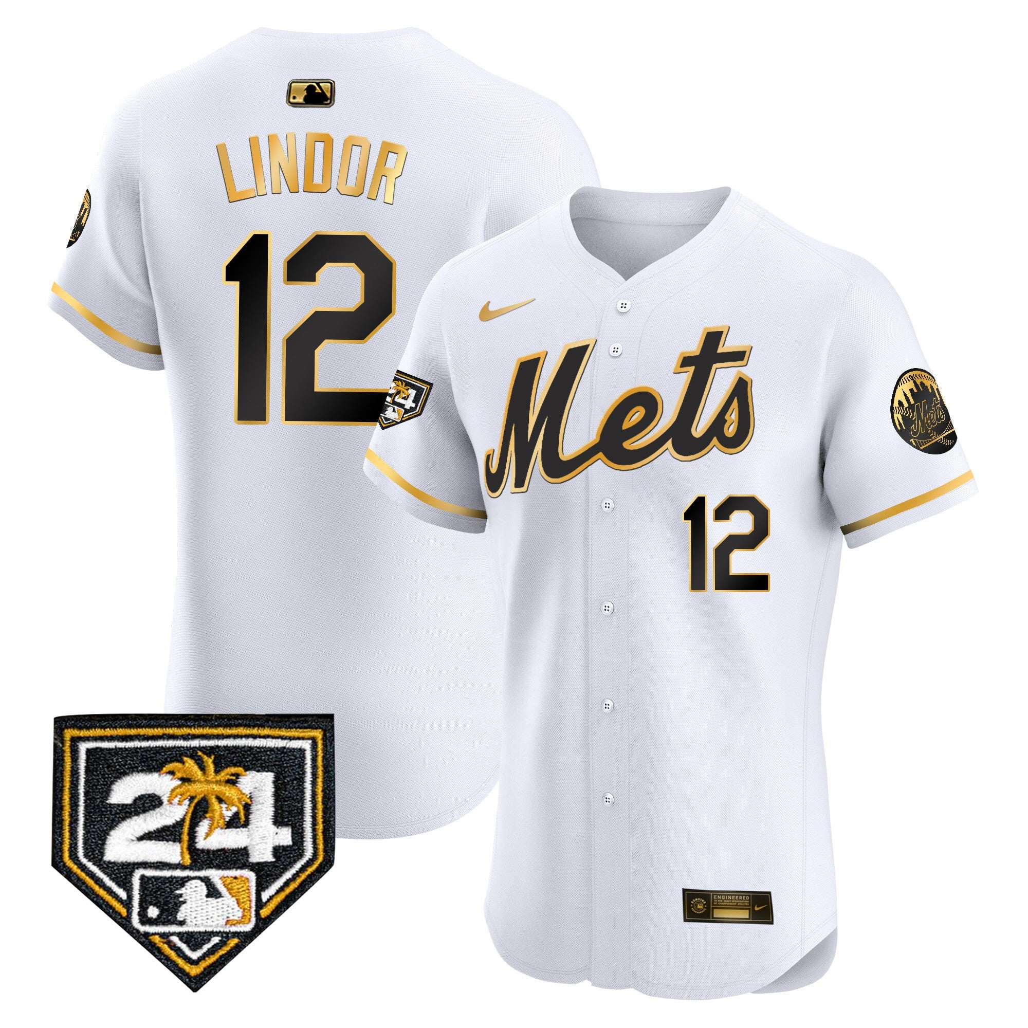 Men’s New York 2024 Spring Training Vapor Premier Elite Jersey V2