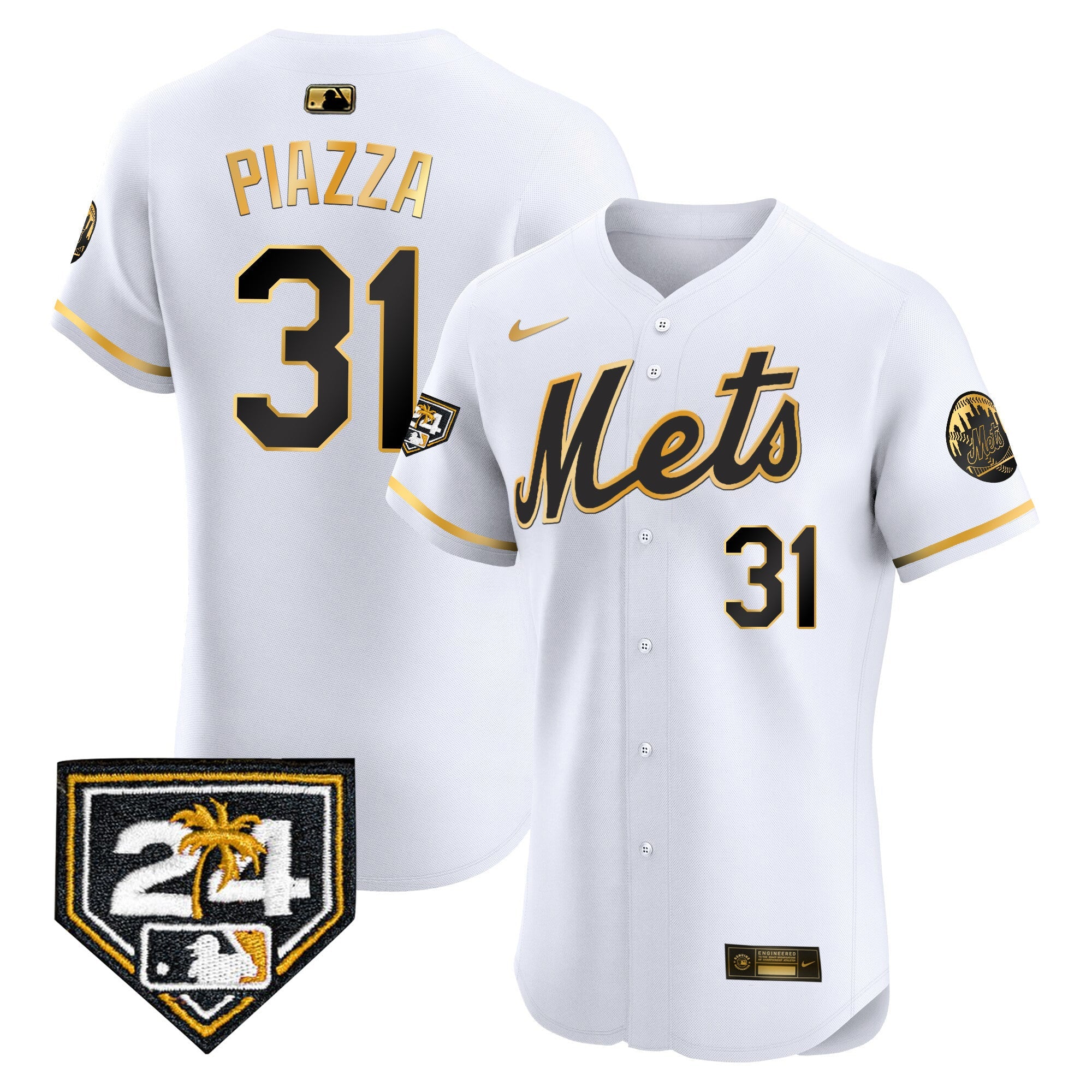Men’s New York 2024 Spring Training Vapor Premier Elite Jersey V2
