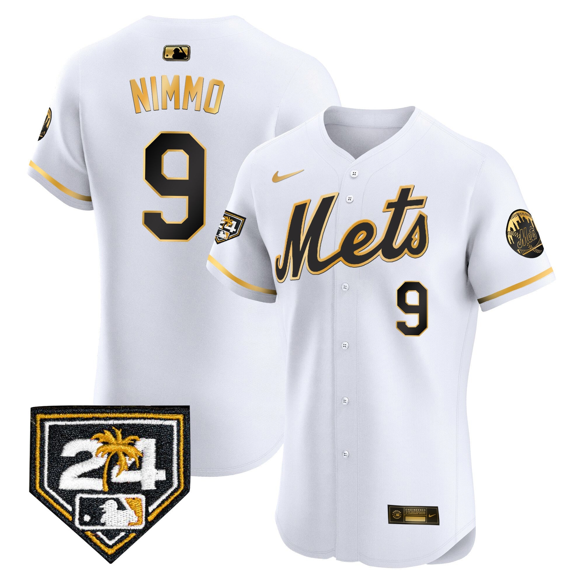 Men’s New York 2024 Spring Training Vapor Premier Elite Jersey V2