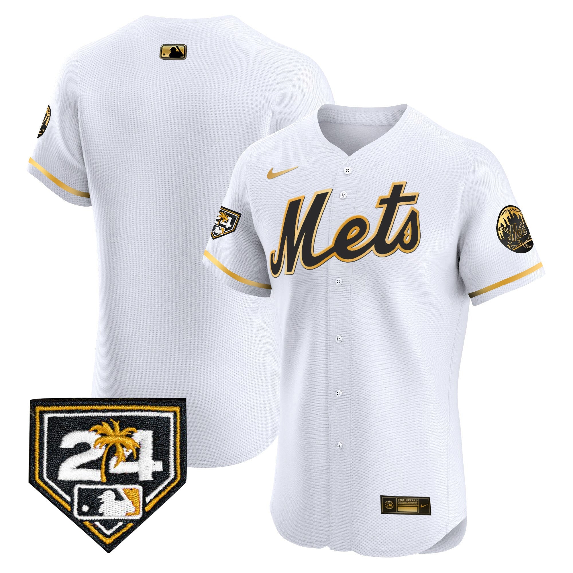 Men’s New York 2024 Spring Training Vapor Premier Elite Jersey V2