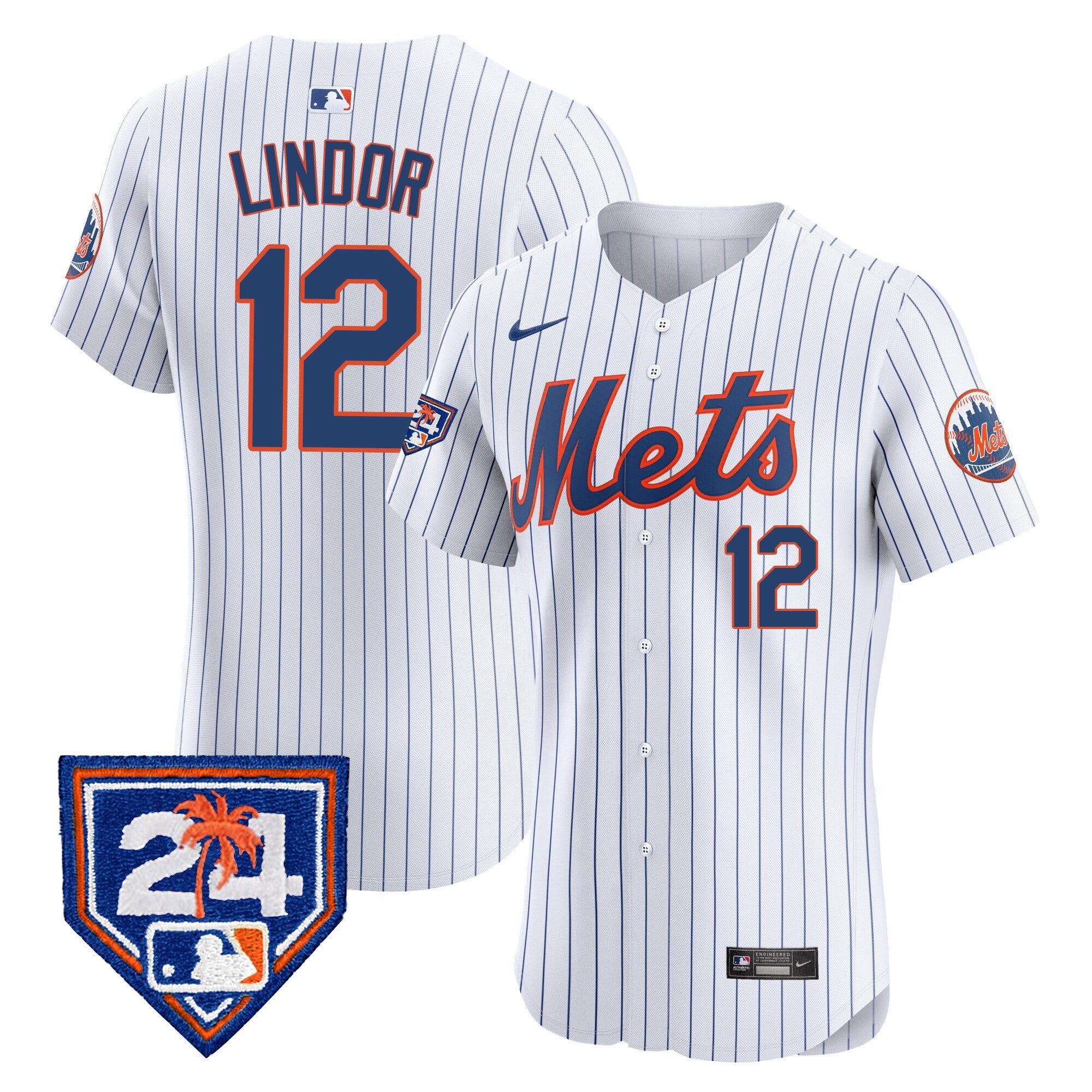 Men’s New York 2024 Spring Training Vapor Premier Elite Jersey V2
