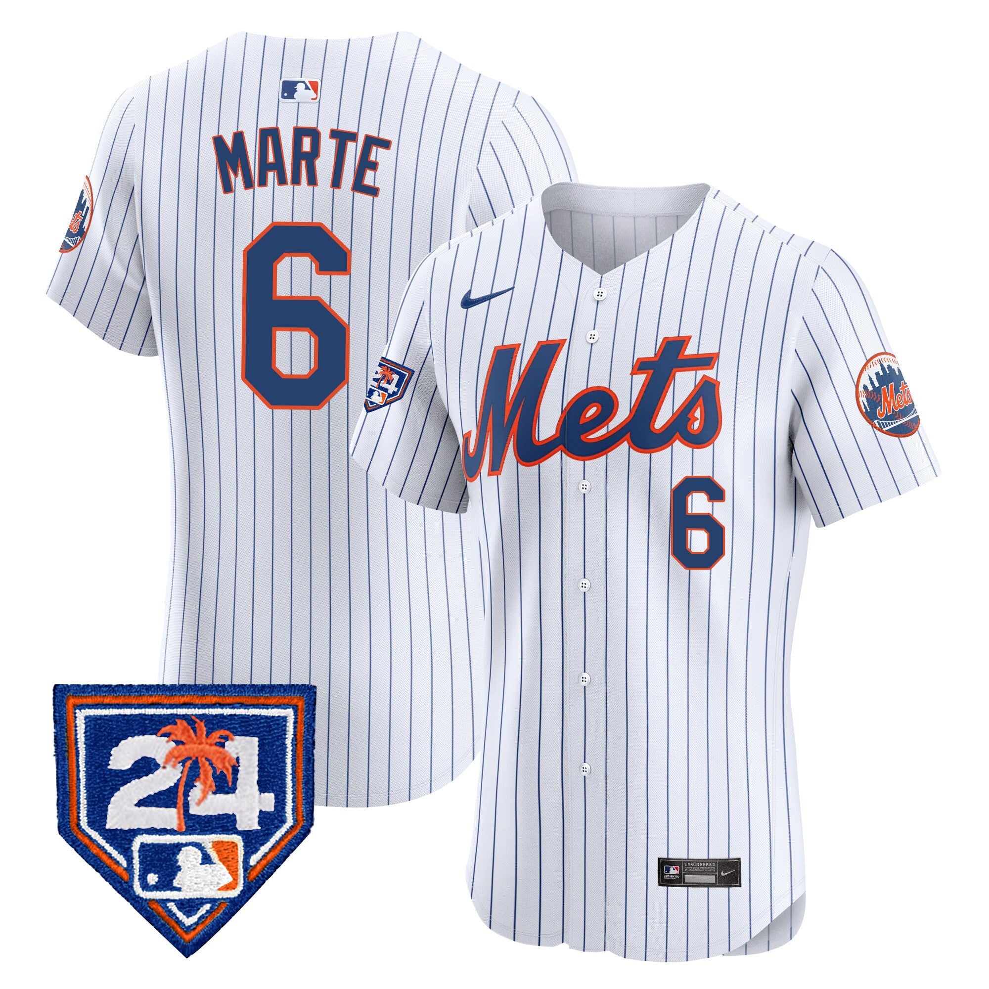 Men’s New York 2024 Spring Training Vapor Premier Elite Jersey V2