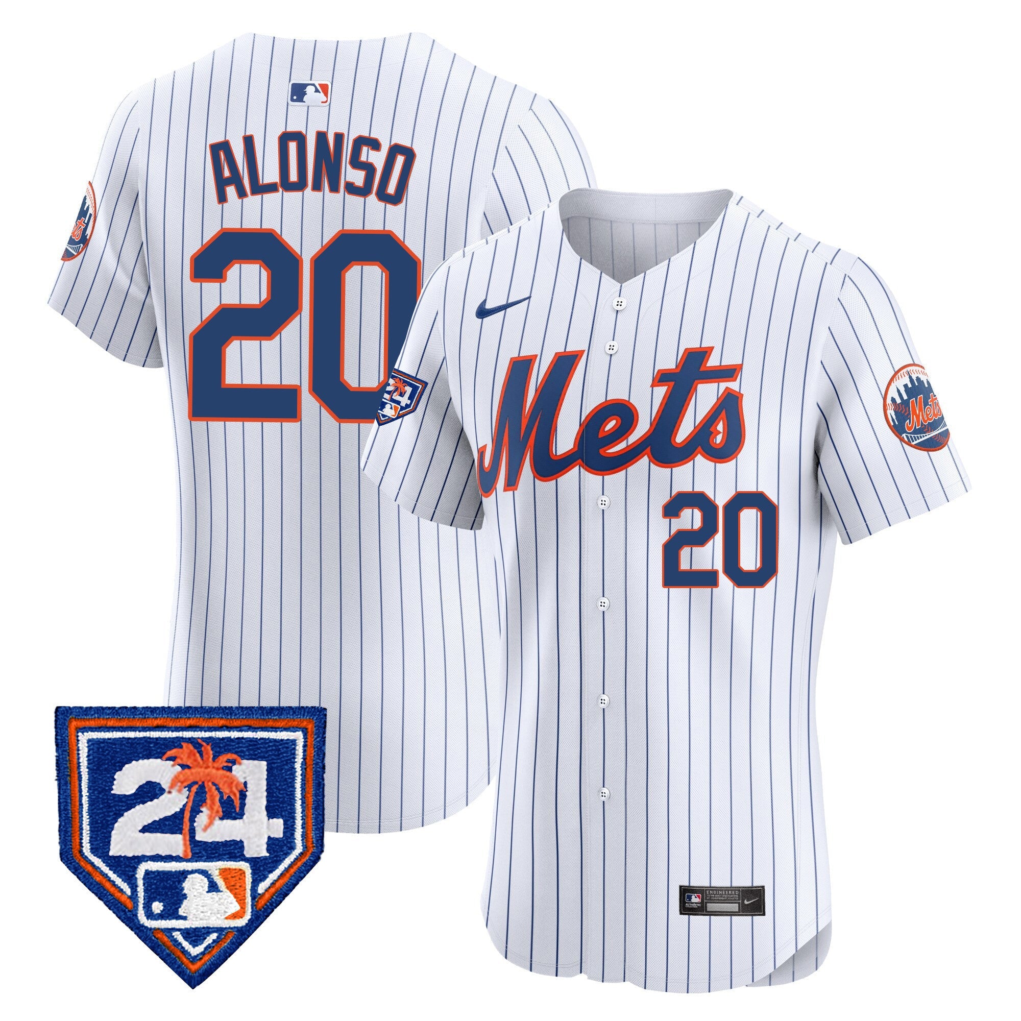 Men’s New York 2024 Spring Training Vapor Premier Elite Jersey V2