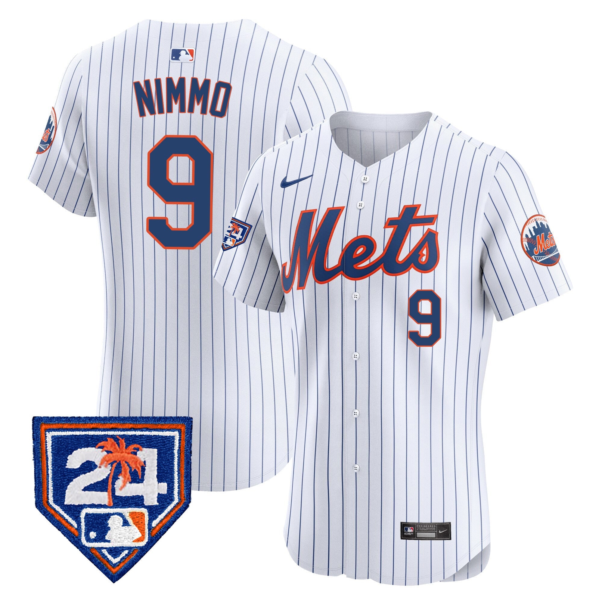 Men’s New York 2024 Spring Training Vapor Premier Elite Jersey V2