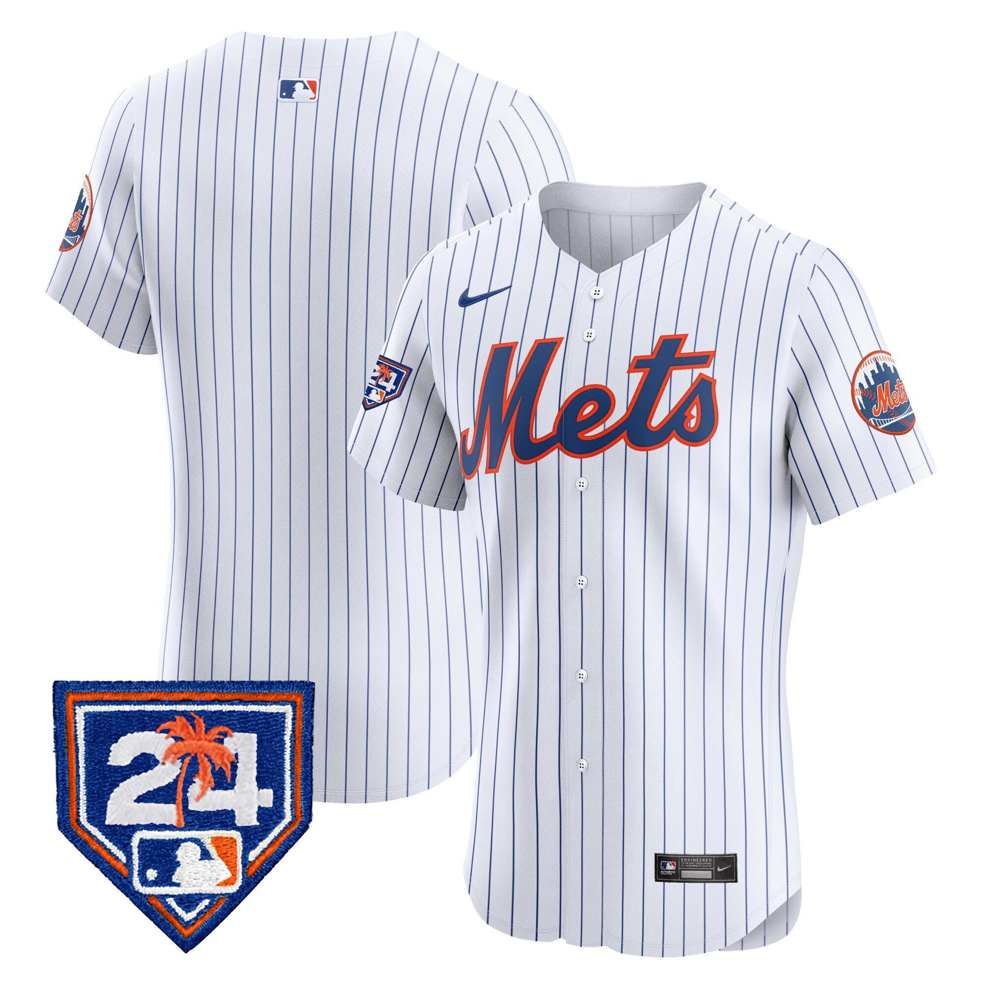 Men’s New York 2024 Spring Training Vapor Premier Elite Jersey V2
