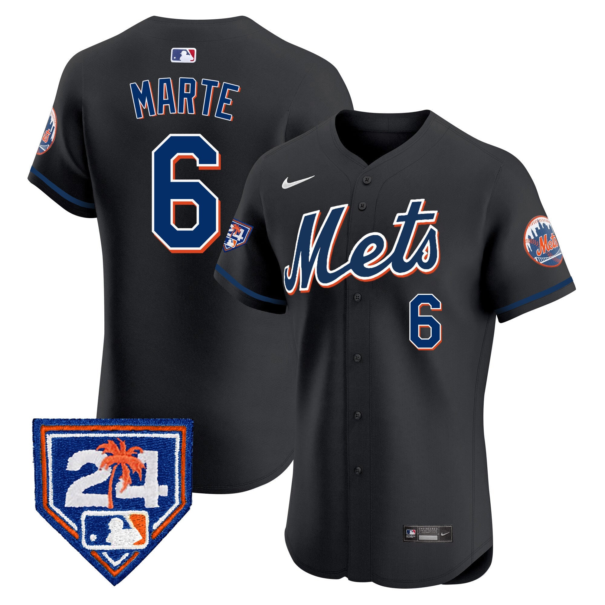 Men’s New York 2024 Spring Training Vapor Premier Elite Jersey V2