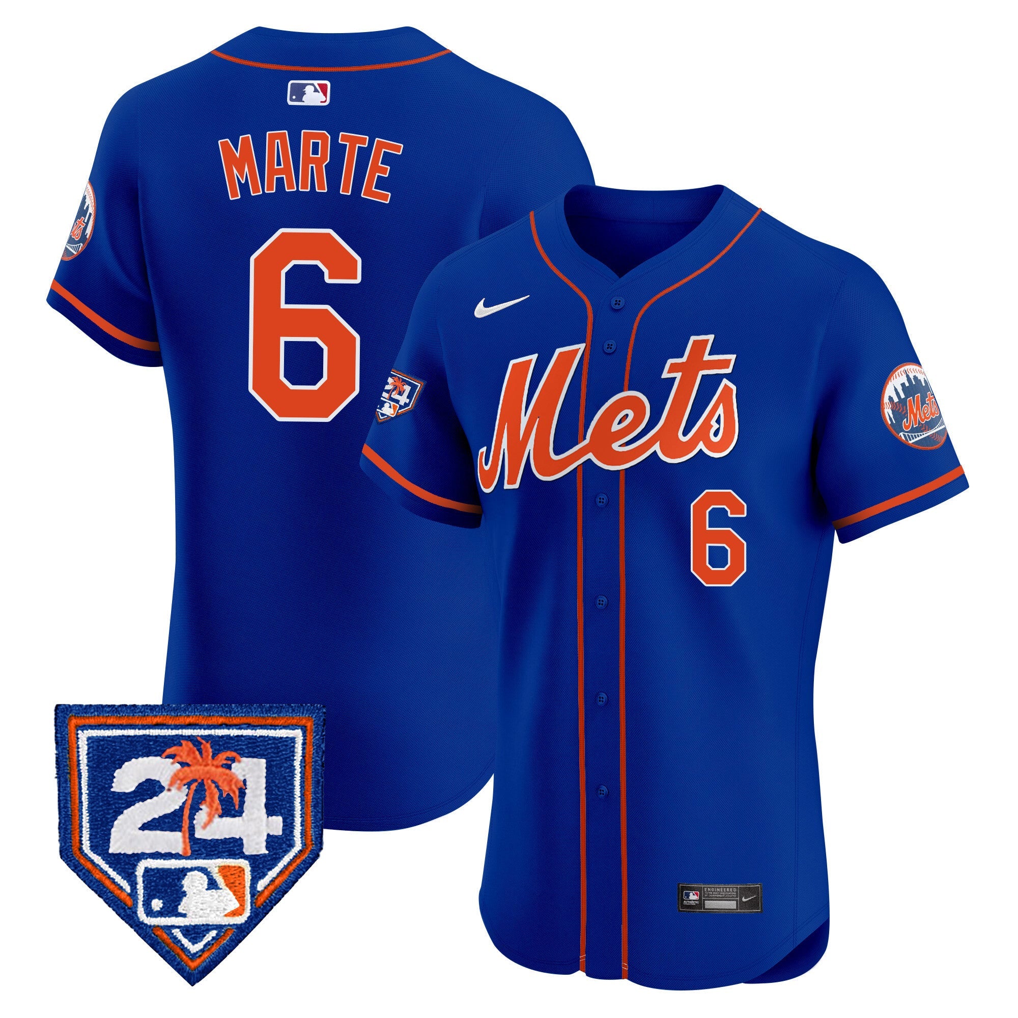 Men’s New York 2024 Spring Training Vapor Premier Elite Jersey V2