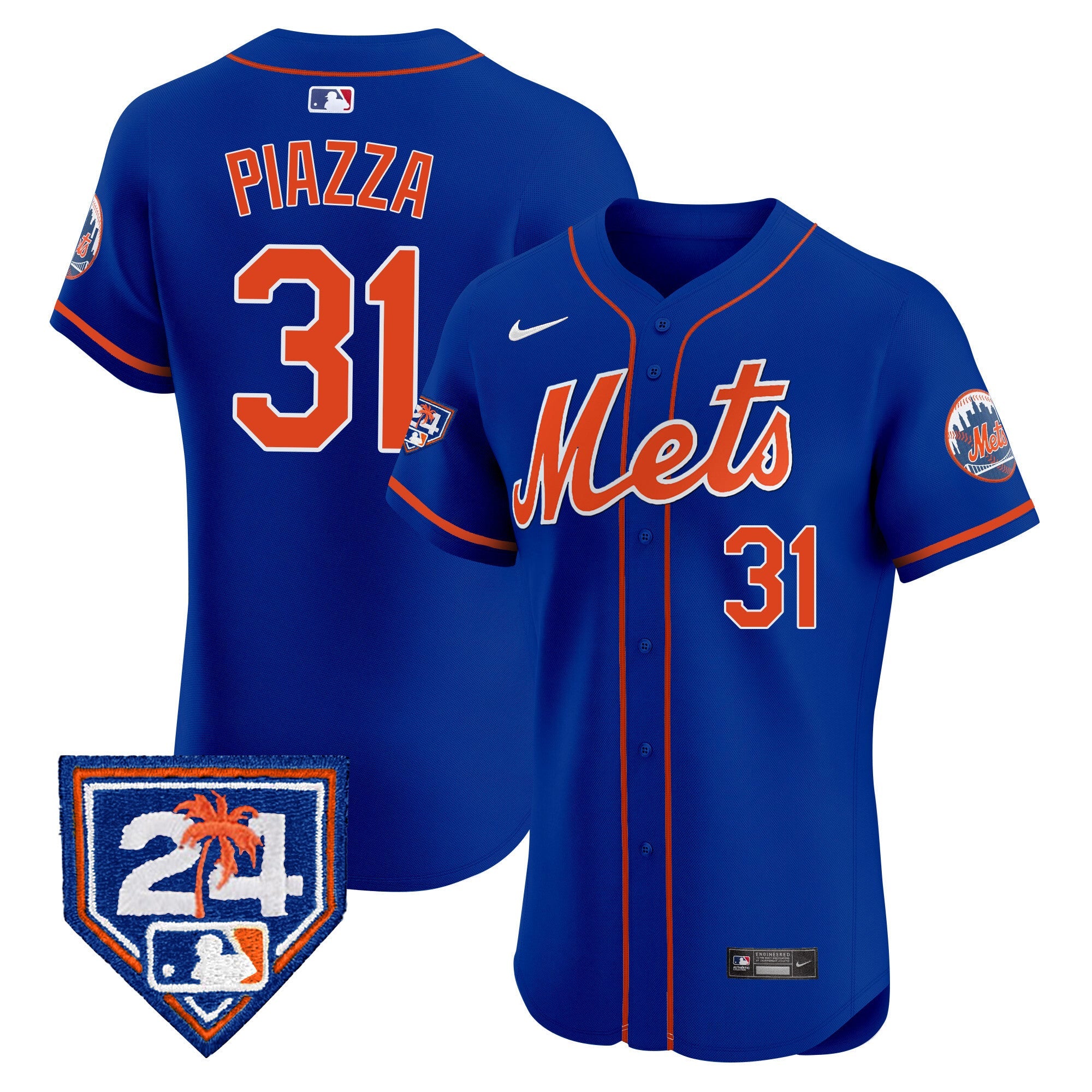 Men’s New York 2024 Spring Training Vapor Premier Elite Jersey V2