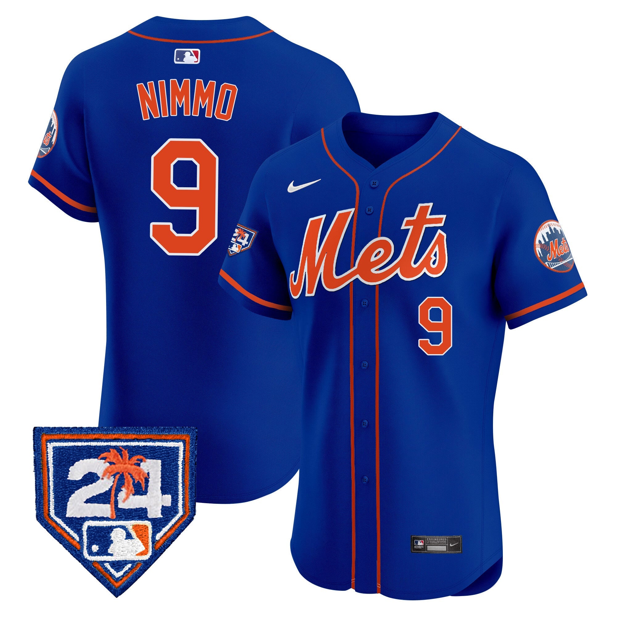 Men’s New York 2024 Spring Training Vapor Premier Elite Jersey V2