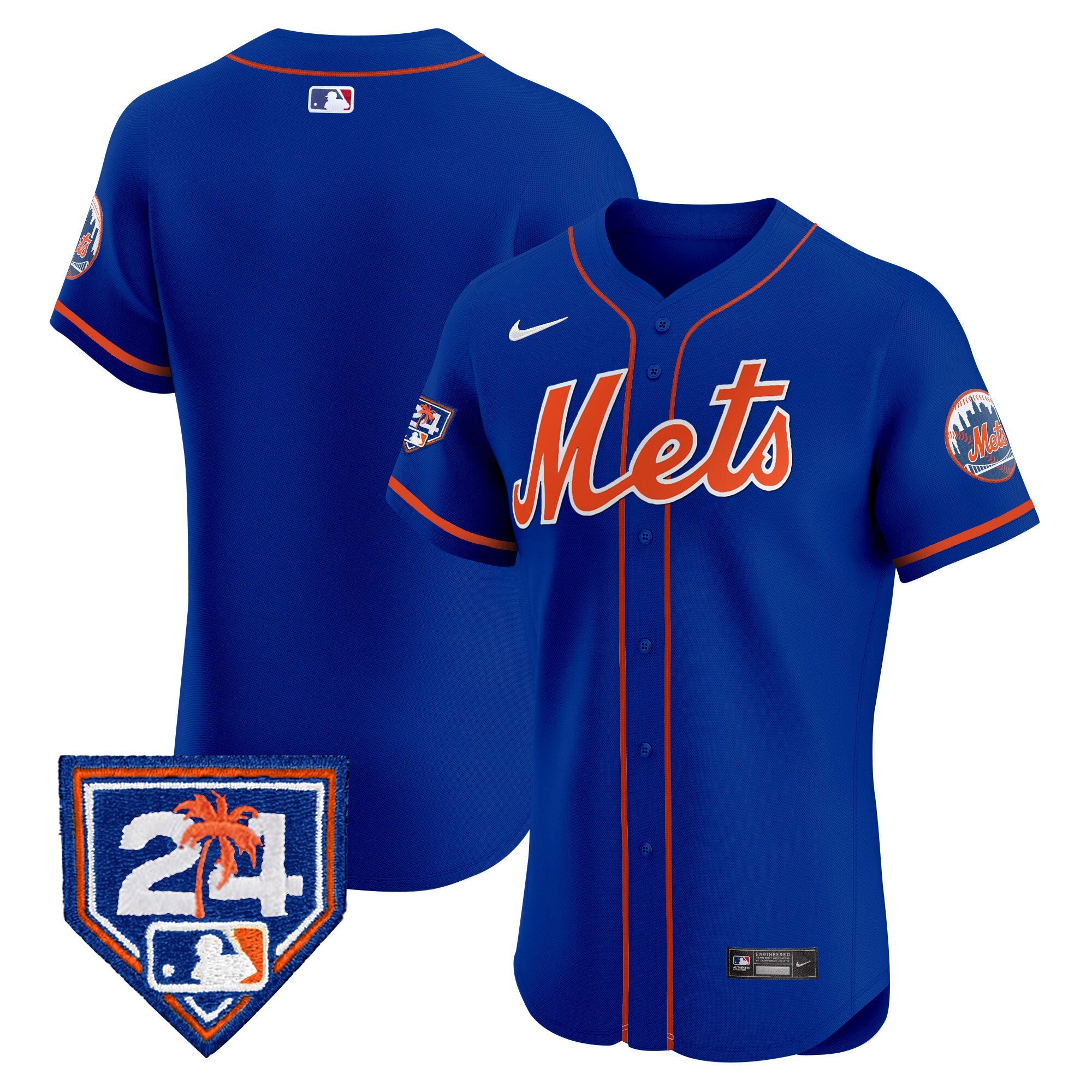 Men’s New York 2024 Spring Training Vapor Premier Elite Jersey V2