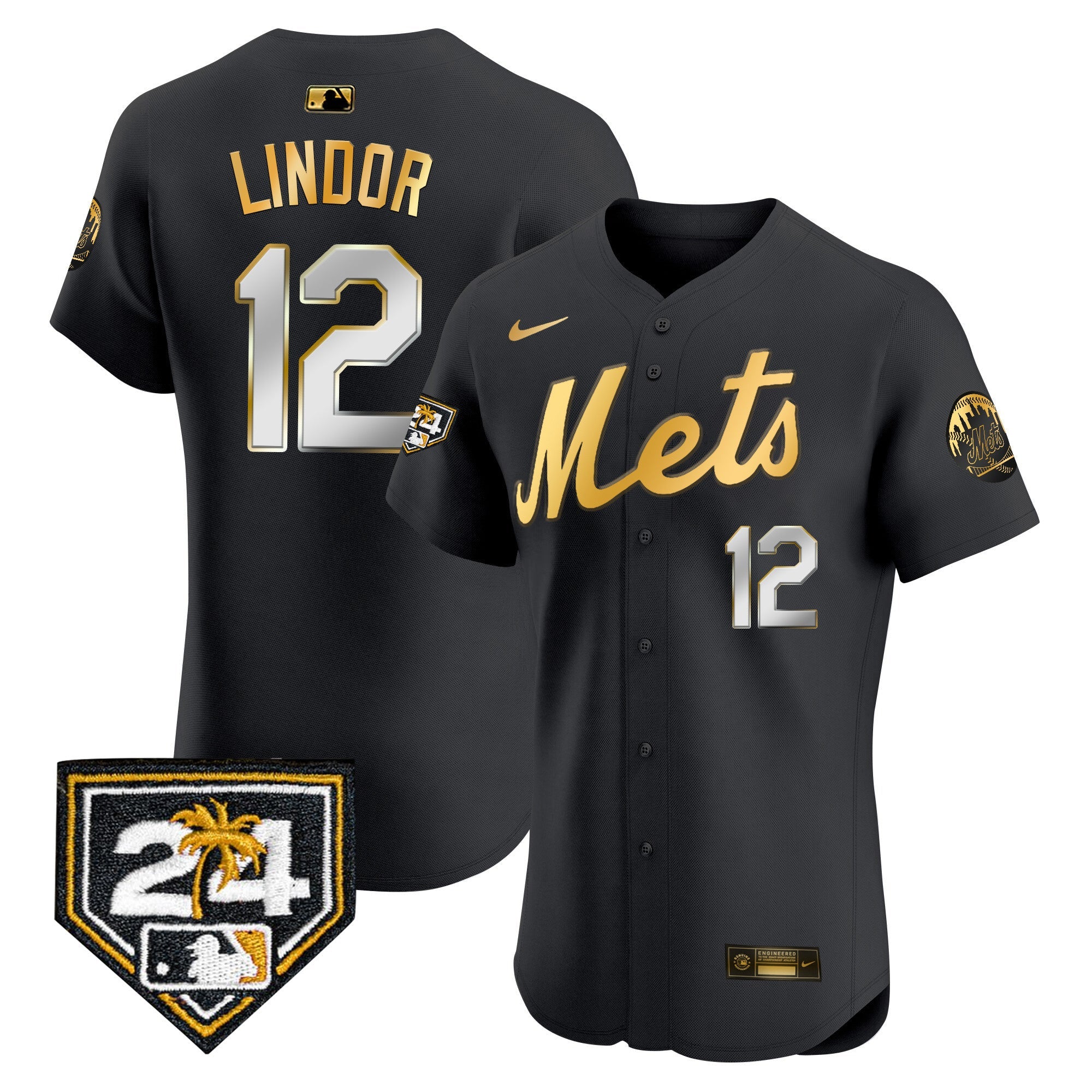 Men’s New York 2024 Spring Training Vapor Premier Elite Jersey V2