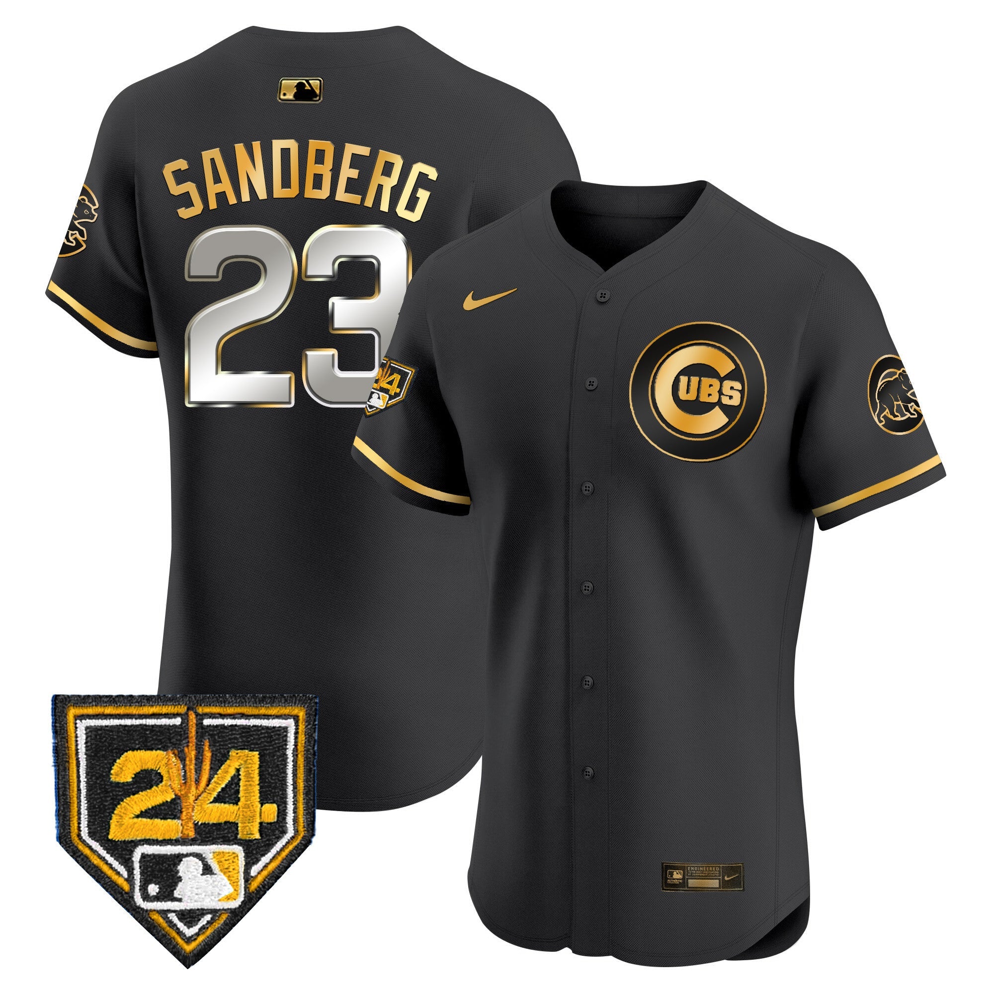 Men’s Chicago 2024 Spring Training Patch Vapor Premier Elite Jersey V2