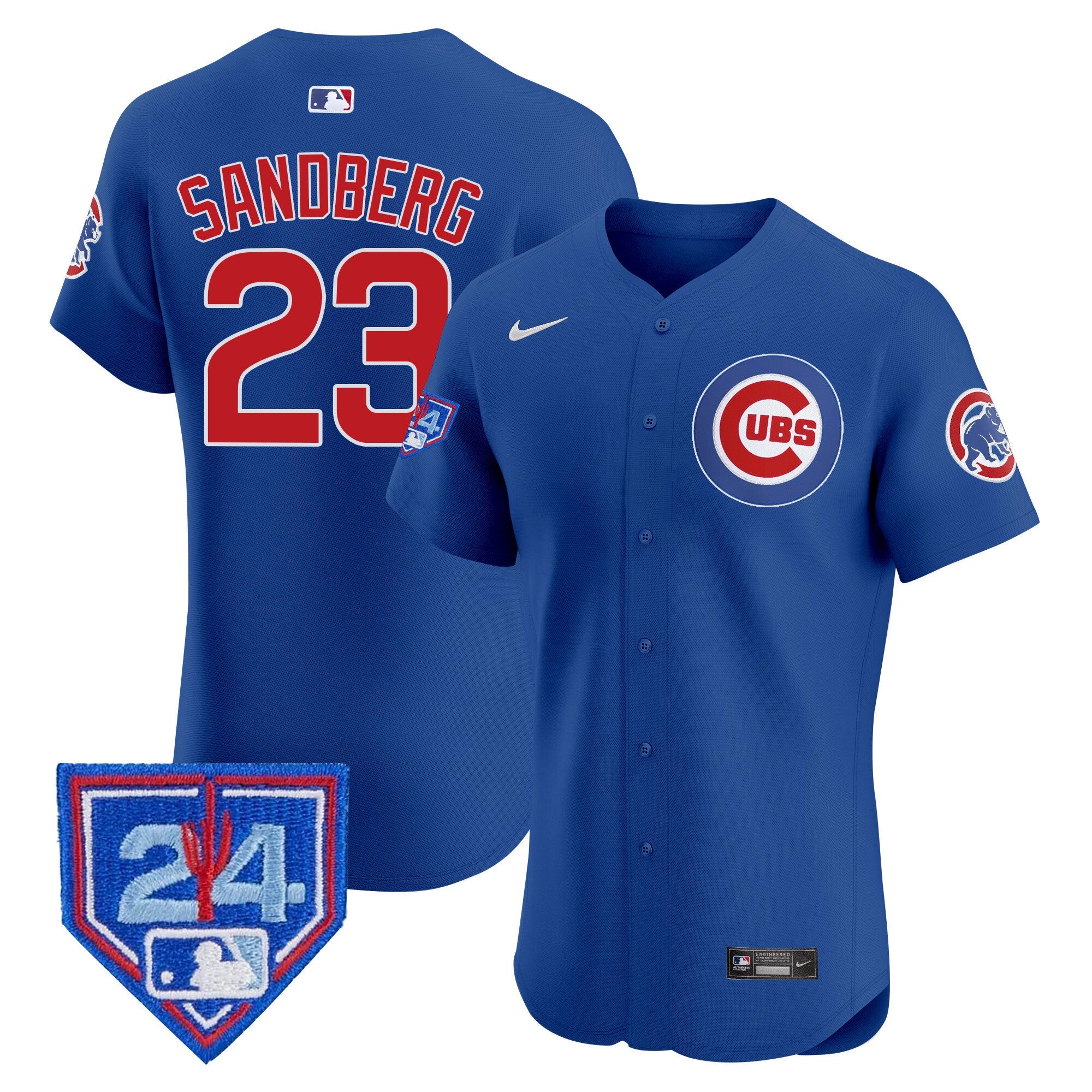 Men’s Chicago 2024 Spring Training Patch Vapor Premier Elite Jersey V2
