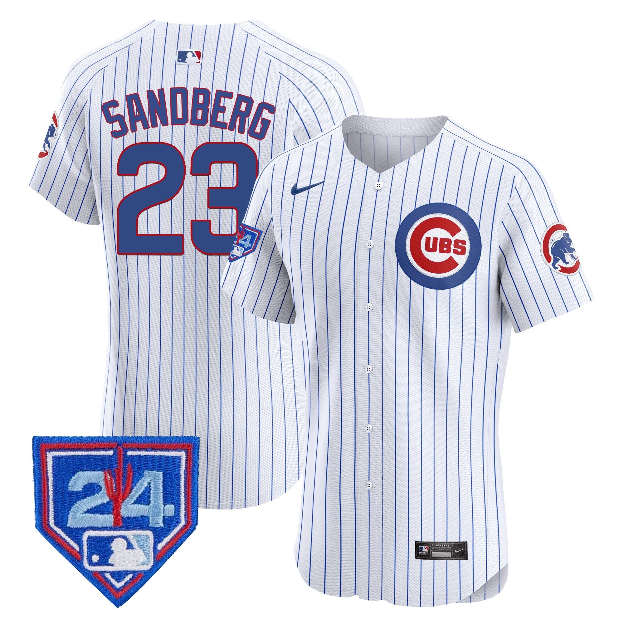 Men’s Chicago 2024 Spring Training Patch Vapor Premier Elite Jersey V2