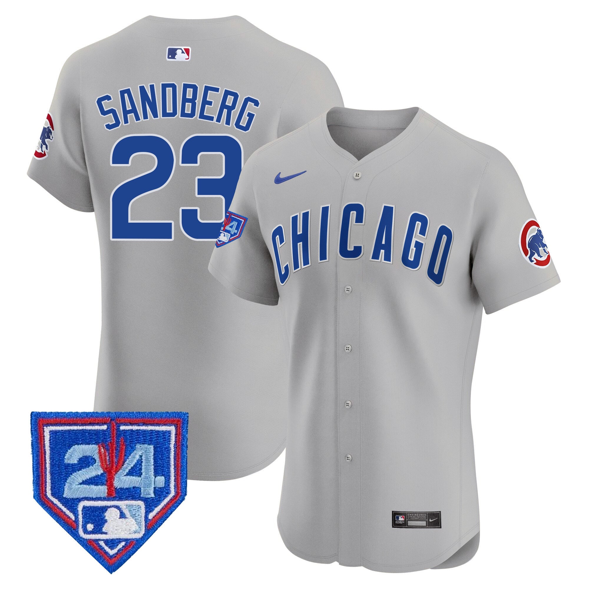 Men’s Chicago 2024 Spring Training Patch Vapor Premier Elite Jersey V2