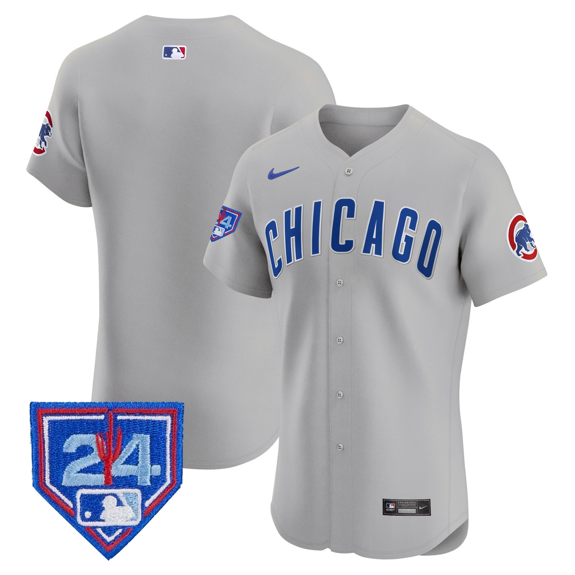 Men’s Chicago 2024 Spring Training Patch Vapor Premier Elite Jersey V2