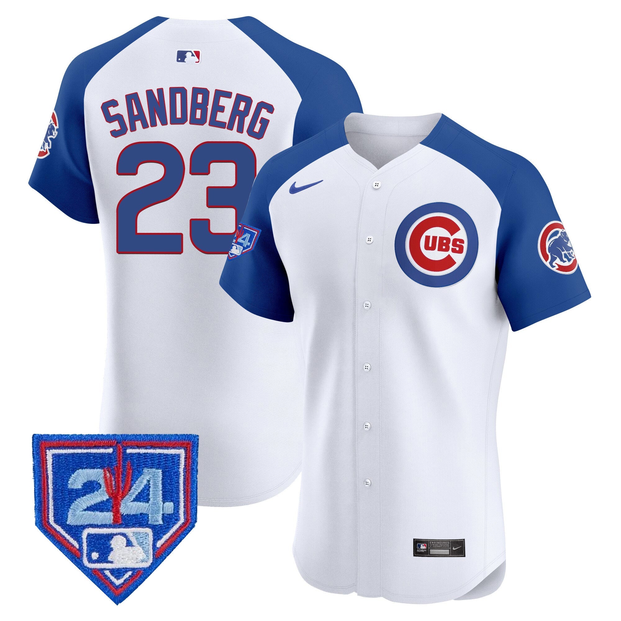 Men’s Chicago 2024 Spring Training Patch Vapor Premier Elite Jersey V2