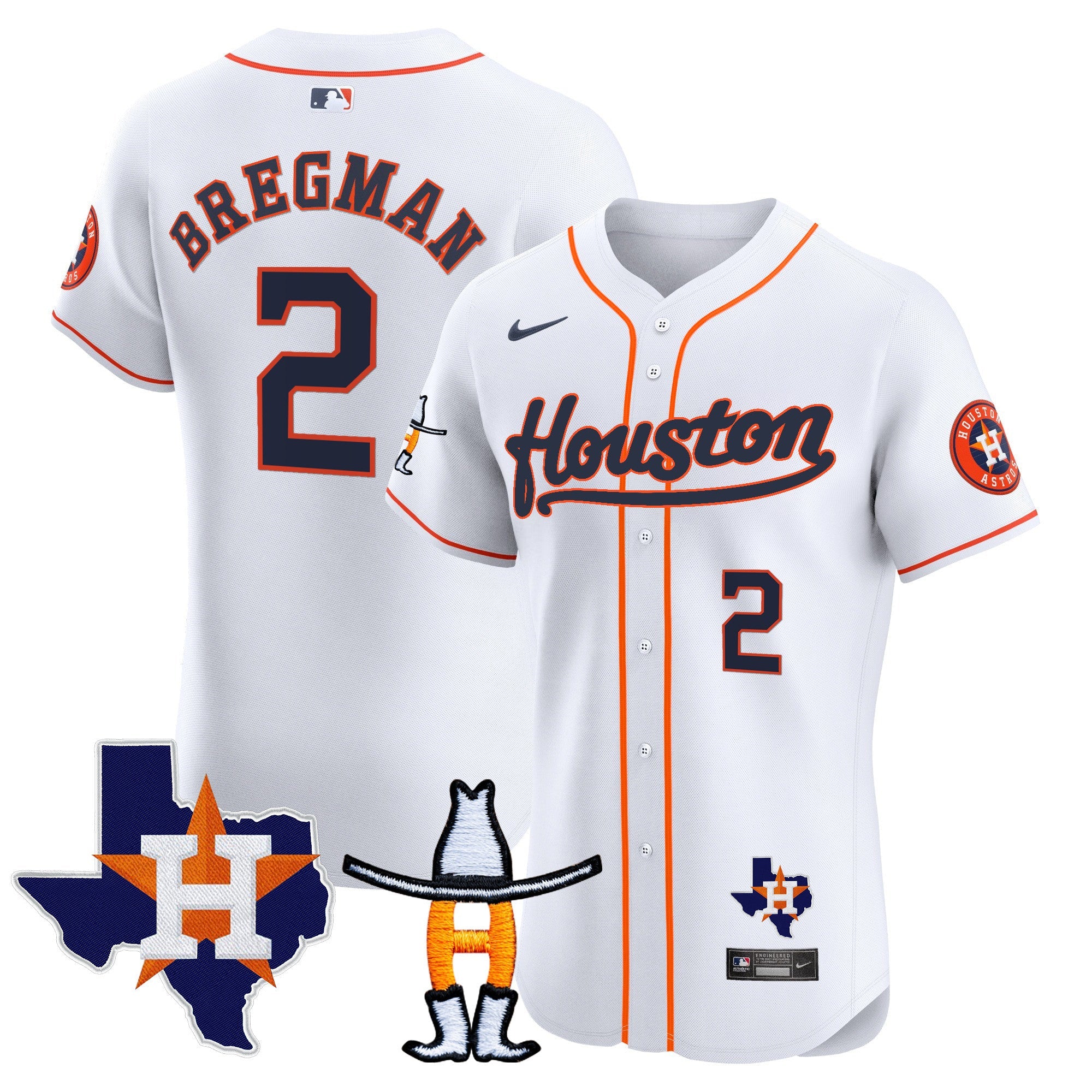 Men’s Houston Houston Rodeo Patch Vapor Premier Elite Jersey